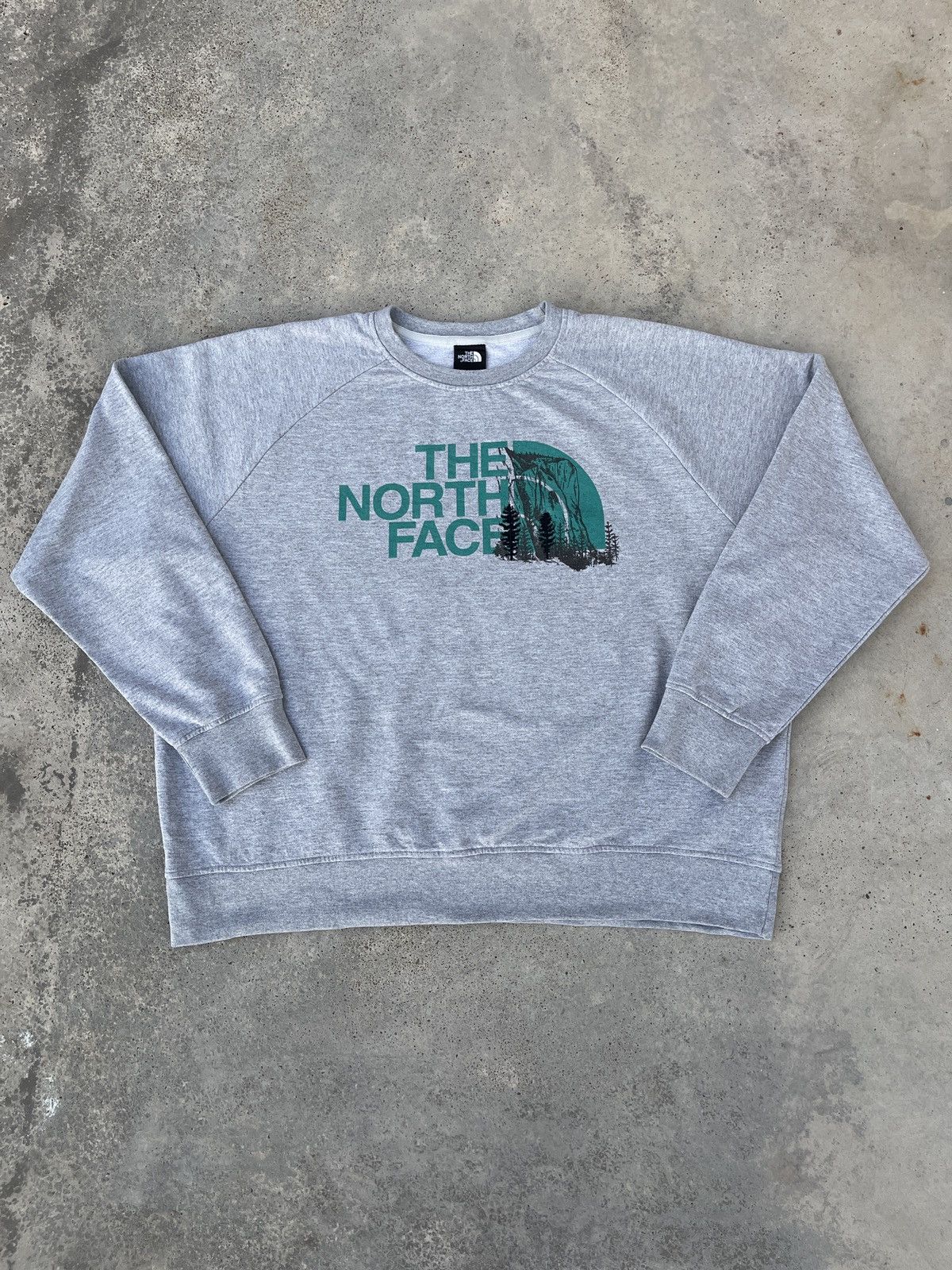 The North Face × Vintage The North Face Big Logo Sweatshirt Size US XL / EU 56 / 4 - 1 Thumbnail