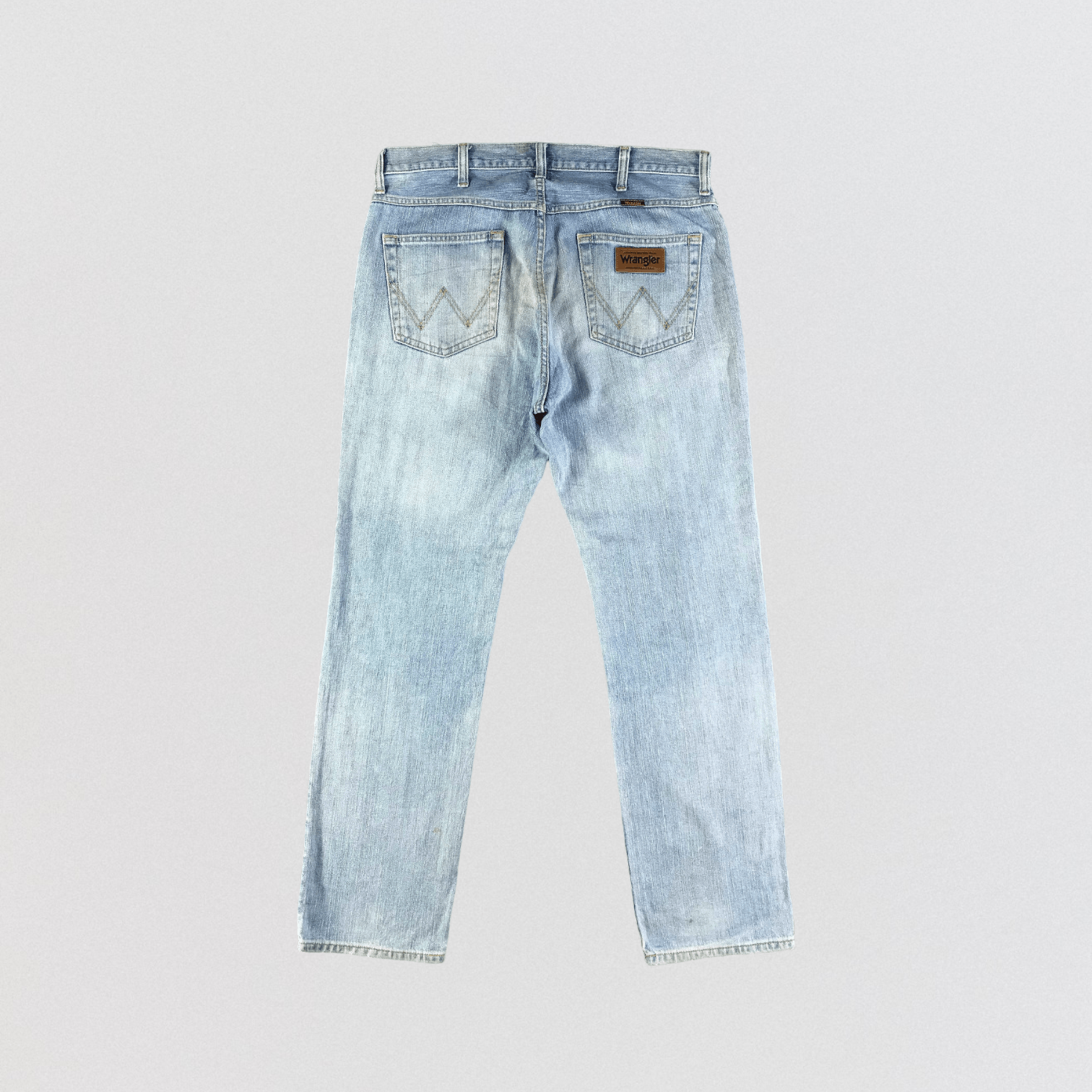 Vintage × Wrangler Vintage Light Wash Wrangler Jeans-JM3219 Size US 37 - 2 Thumbnail