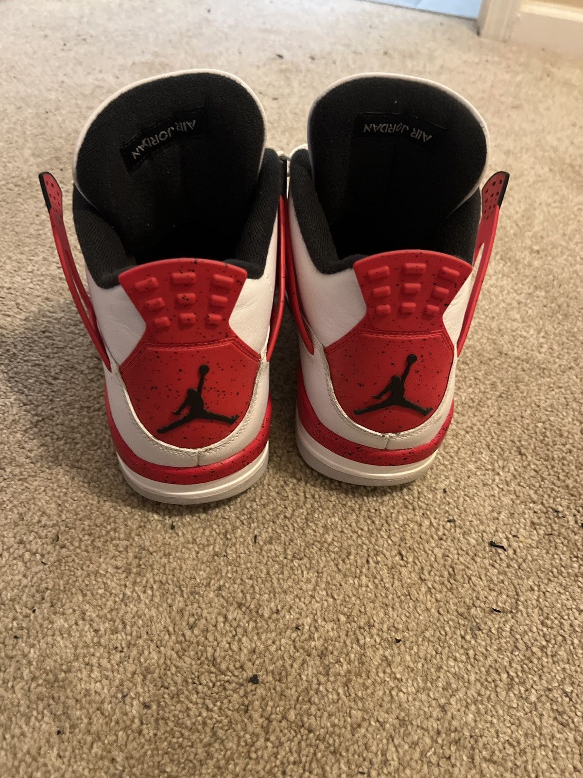 Jordan Brand Jordan 4 Retro ‘Red Cement’ Size US 12 / EU 45 - 7 Thumbnail