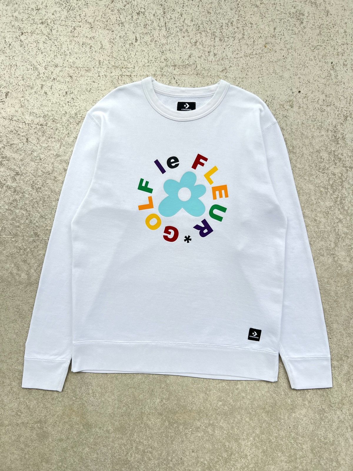 Converse x golf le fleur crewneck best sale