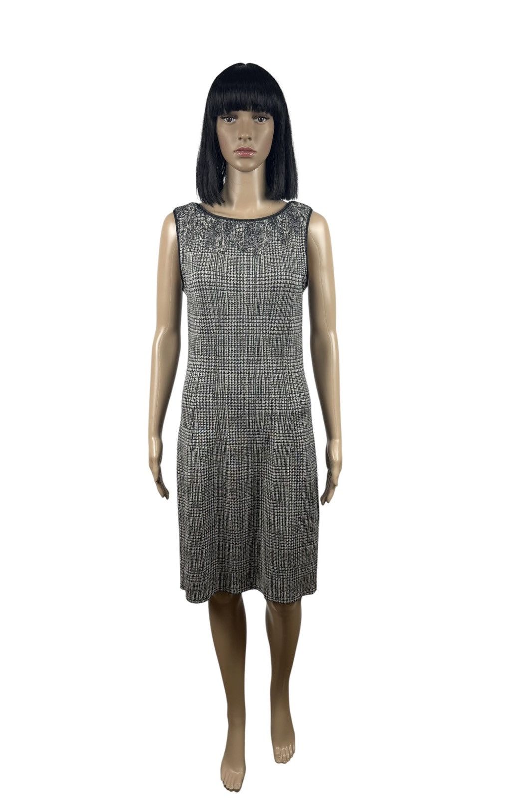 Other Marc Cain Wool Tank Dress Glencheck Printed size 2 Size M / US 6-8 / IT 42-44 - 1 Thumbnail