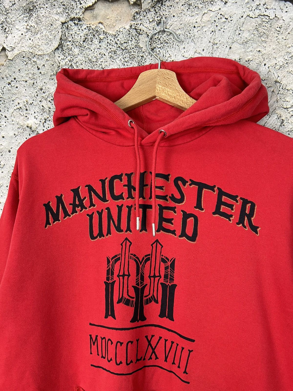 Nike Manchester United Soccer Hoodie Football Nike Swoosh Size US L / EU 52-54 / 3 - 3 Thumbnail