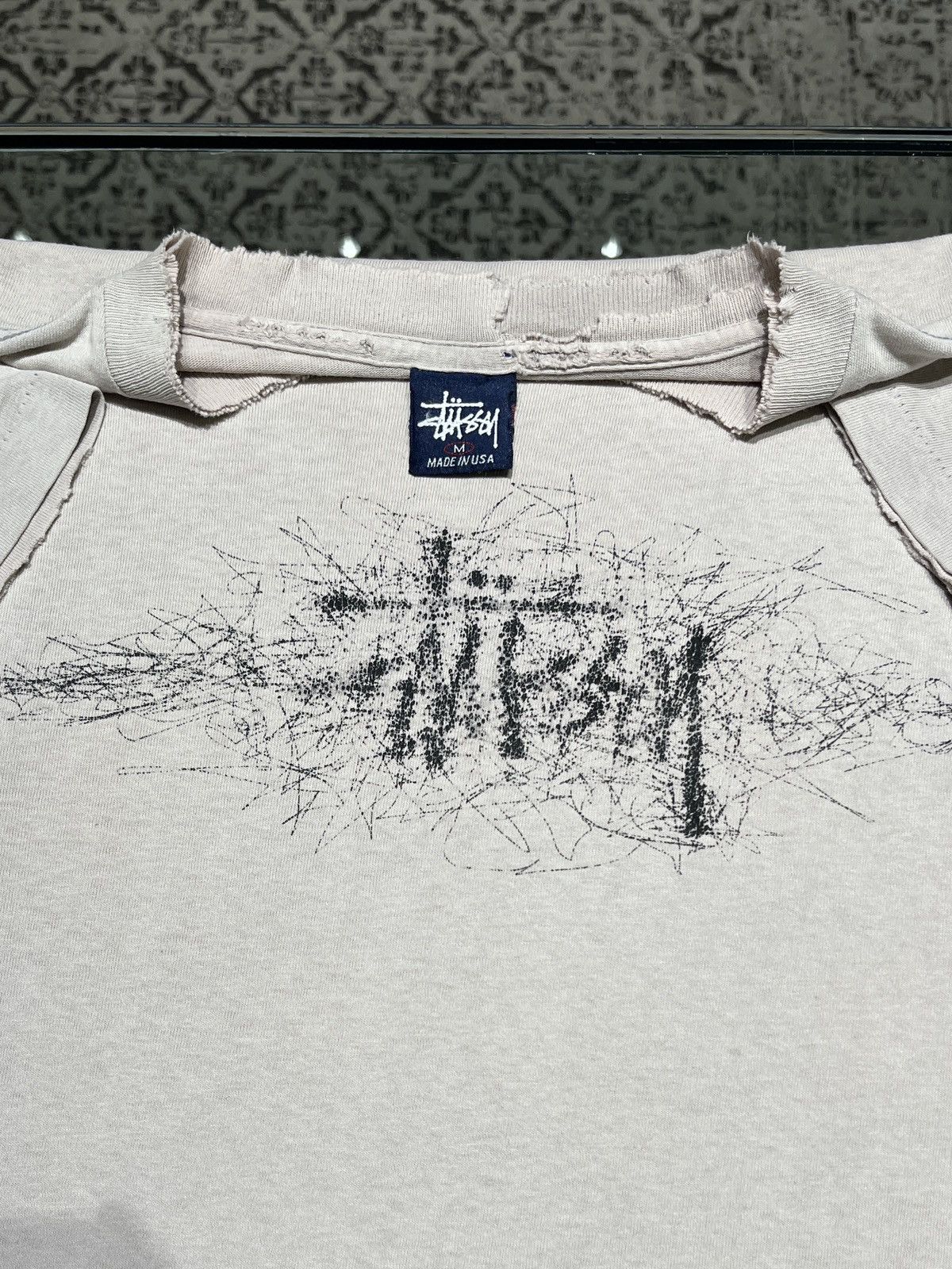 Stussy Thrashed Distressed 90’s Stussy Noise Size US M / EU 48-50 / 2 - 1 Thumbnail