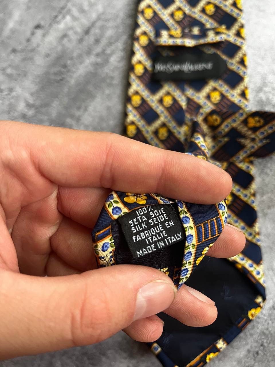 Yves Saint Laurent Yves Saint Laurent Tie Size ONE SIZE - 4 Thumbnail