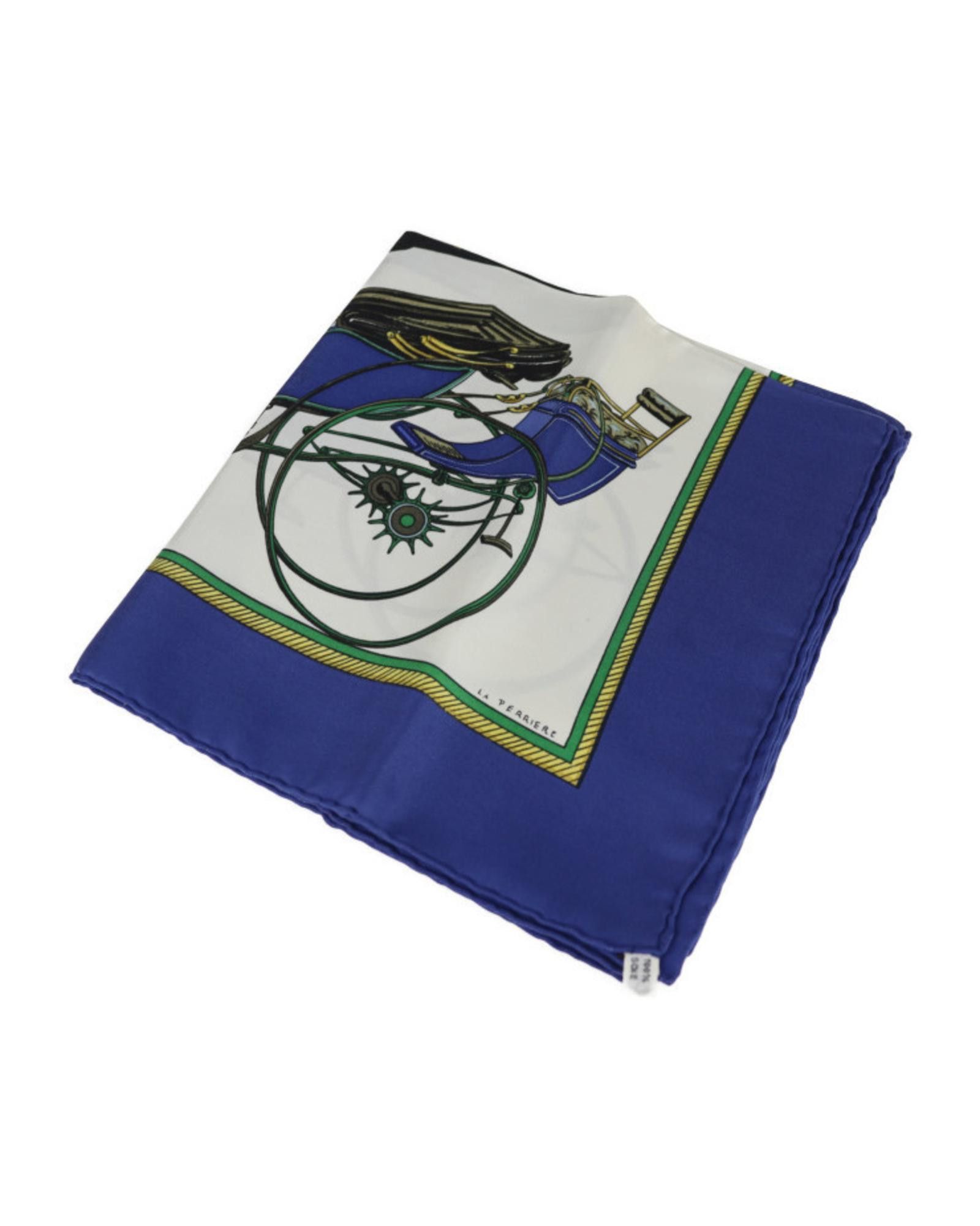 image of Silk Hermes Carre 90 Square Scarf, Women's