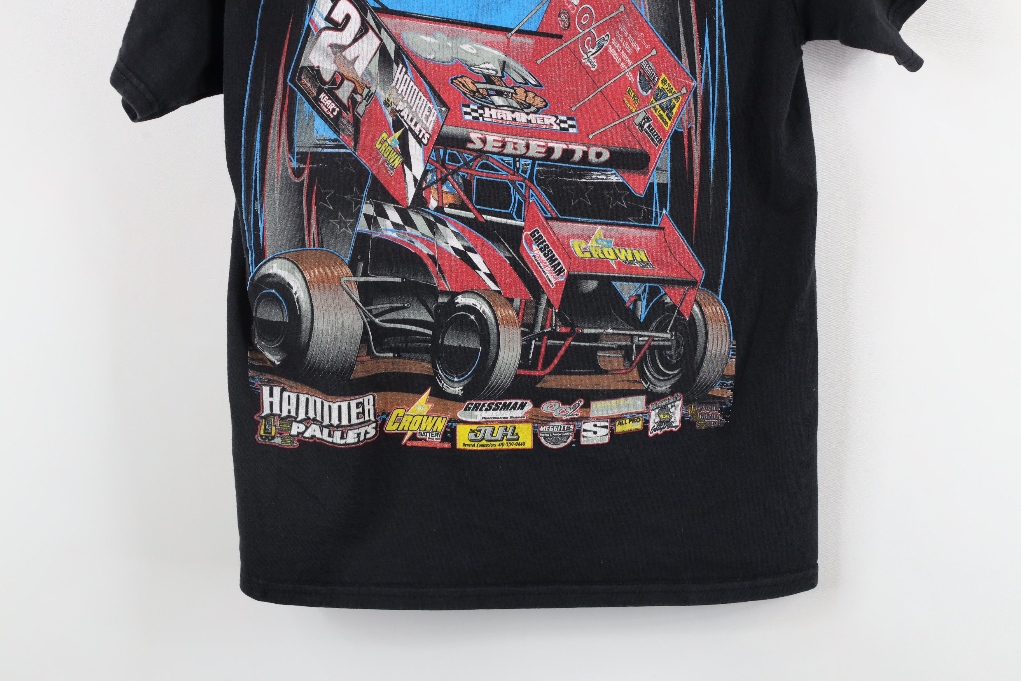 Vintage Vintage Y2K Hammer Motorsports Racing Short Sleeve T-Shirt Size US S / EU 44-46 / 1 - 12 Thumbnail