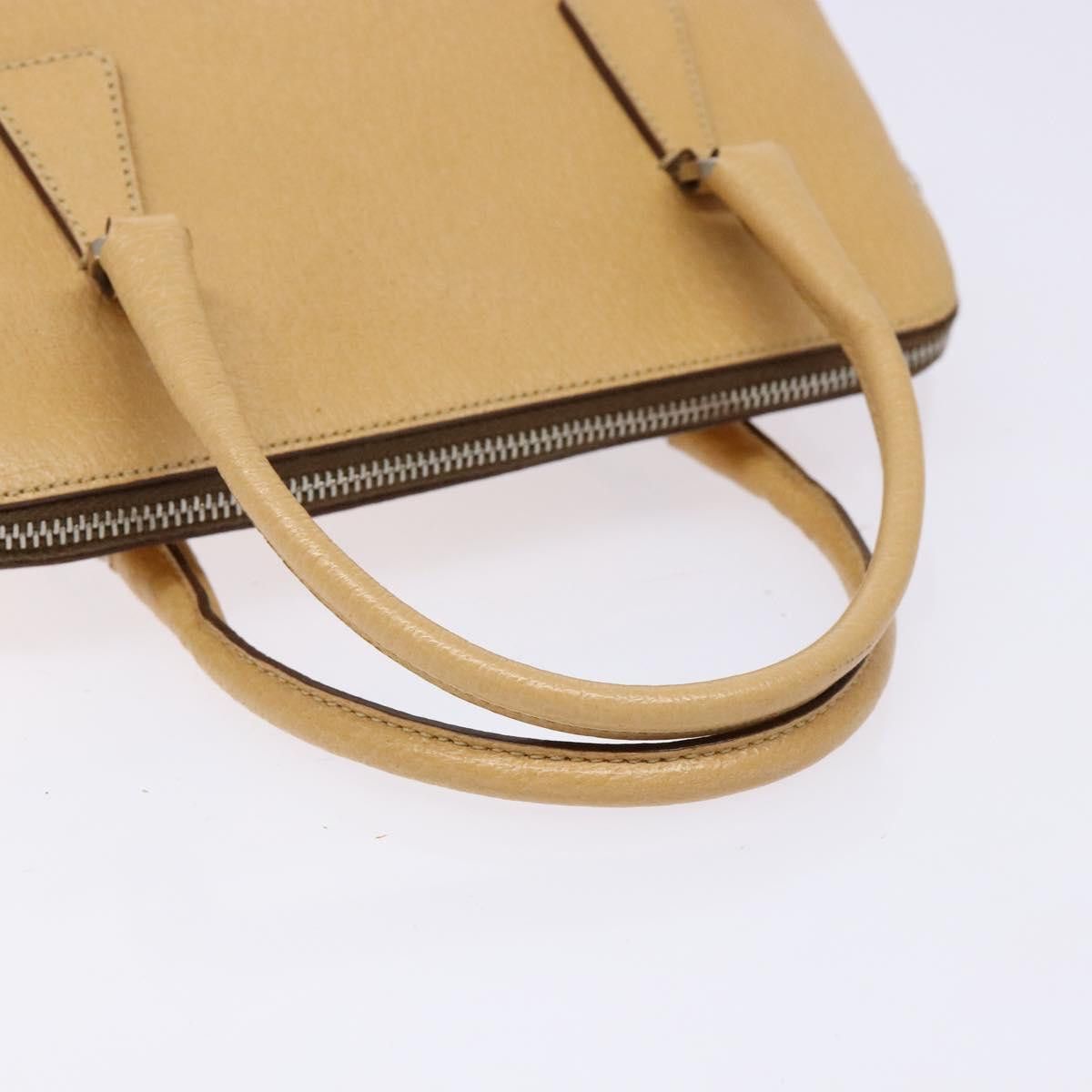 Prada PRADA Hand Bag Leather Beige Size ONE SIZE - 7 Thumbnail