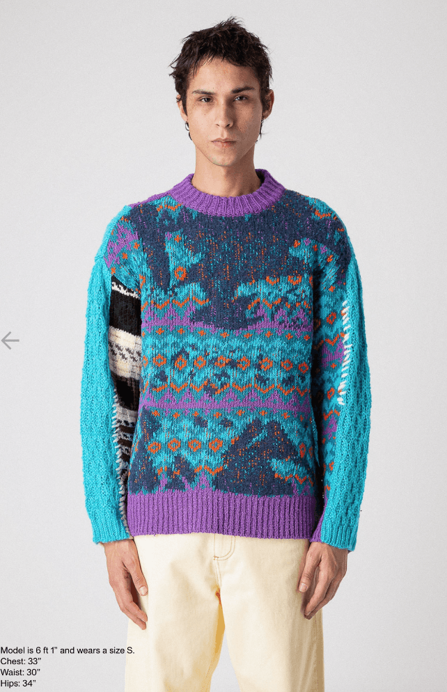 Andersson Bell $455 Andersson Bell River Jacquard Crewneck Sweater Size US S / EU 44-46 / 1 - 1 Thumbnail
