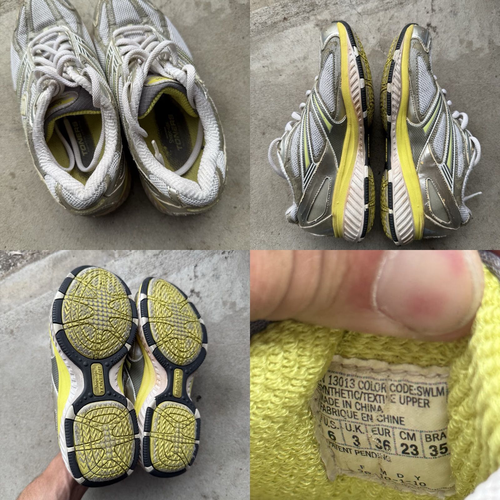 SKECHERS Skechers Shape Ups Toners Women’s Walking Shoes Gray 13013 Low Top Size 6 UV? Size M / US 6-8 / IT 42-44 - 8 Thumbnail