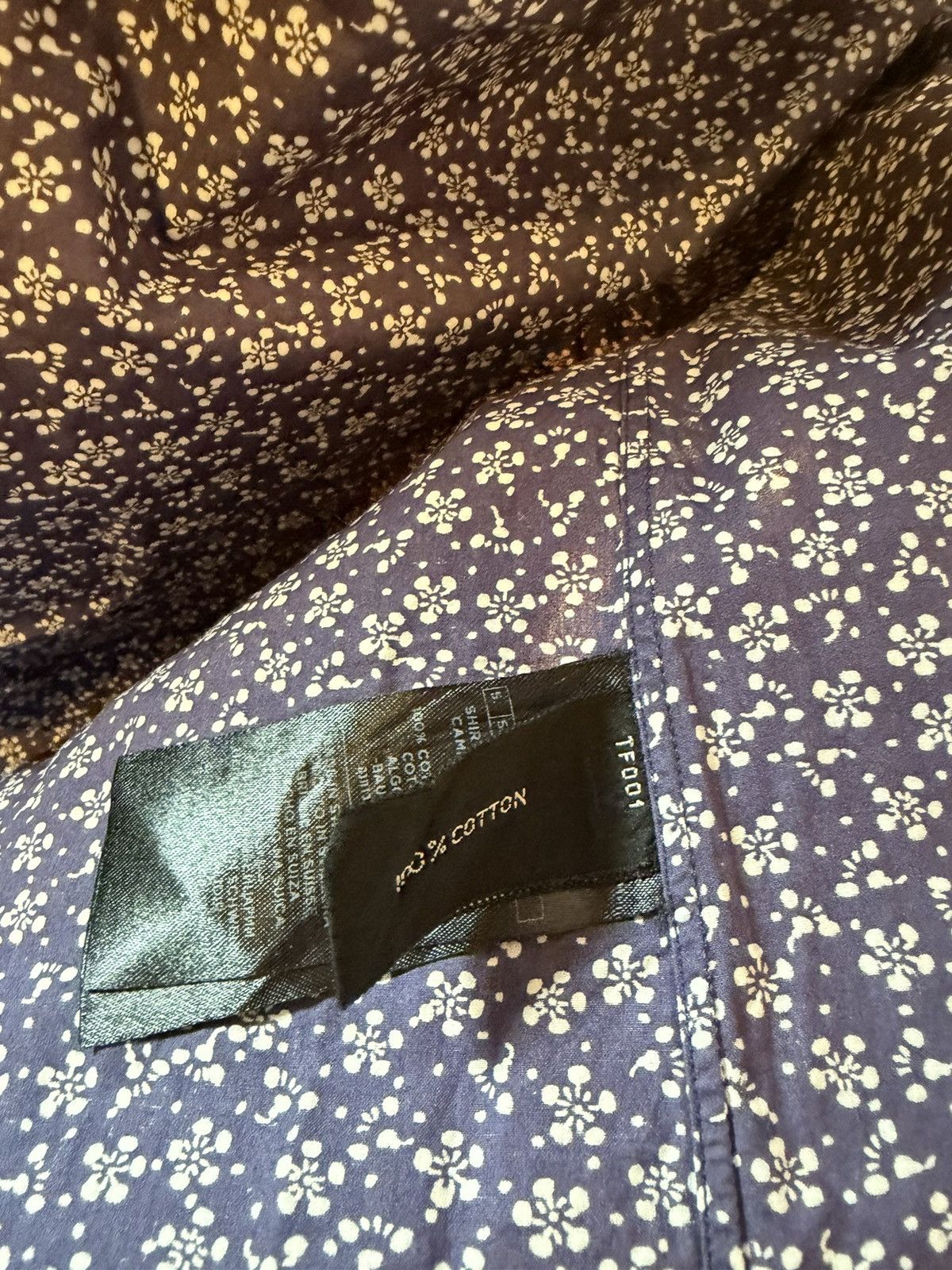 Tom Ford tom ford poplin cotton button down dress shirt purple Size US S / EU 44-46 / 1 - 7 Thumbnail