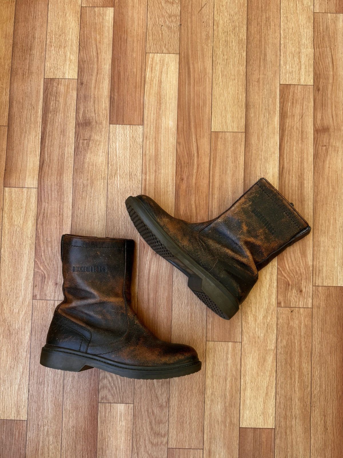 Dirk Bikkembergs 🔥🕷️ Rare distressed eroded boots Size US 8.5 / EU 41-42 - 3 Thumbnail