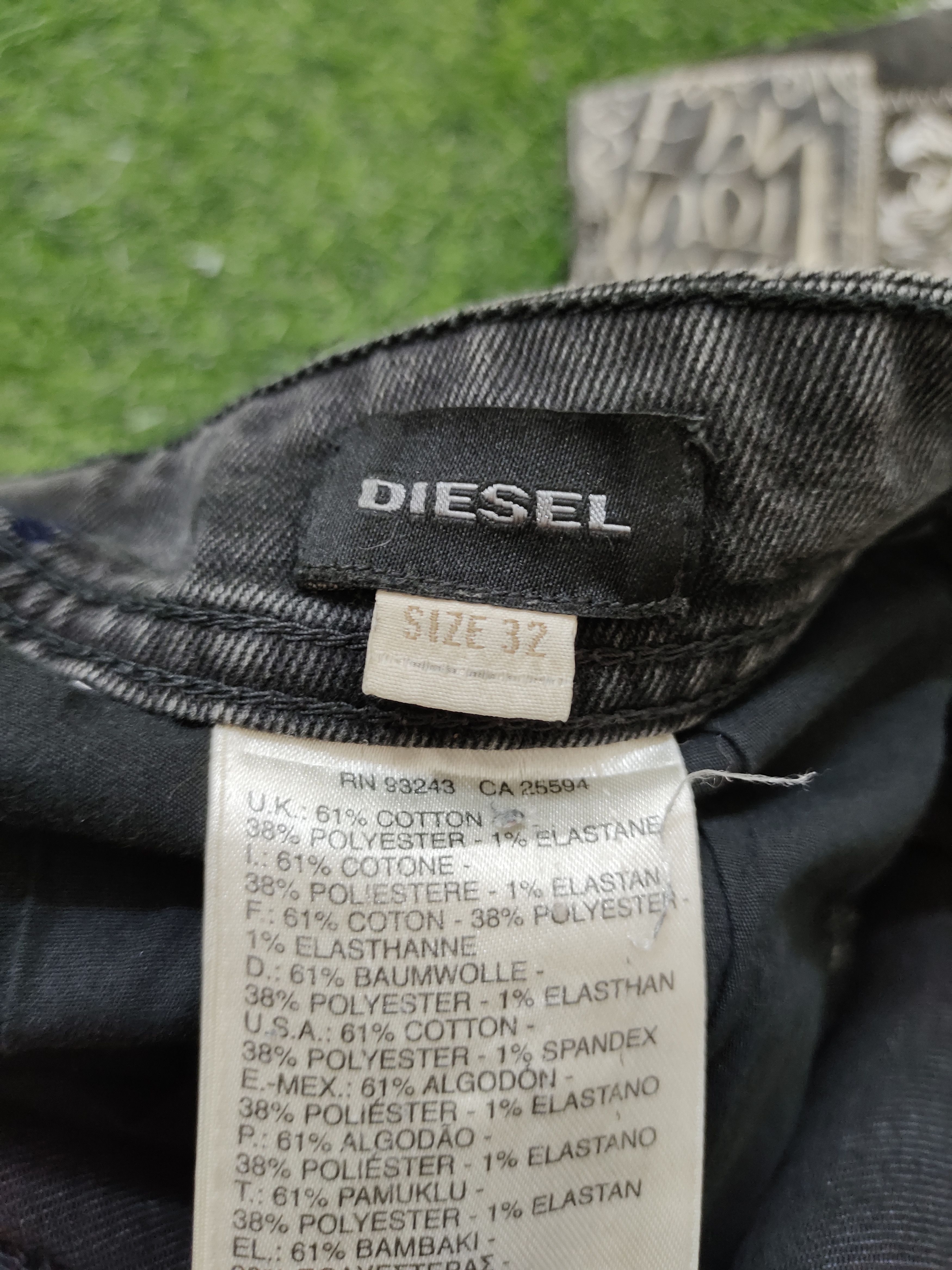Diesel × If Six Was Nine × Undercover Diesel Jeans Patches Distress Faded Punk Undercover Style Size US 32 / EU 48 - 16 Thumbnail