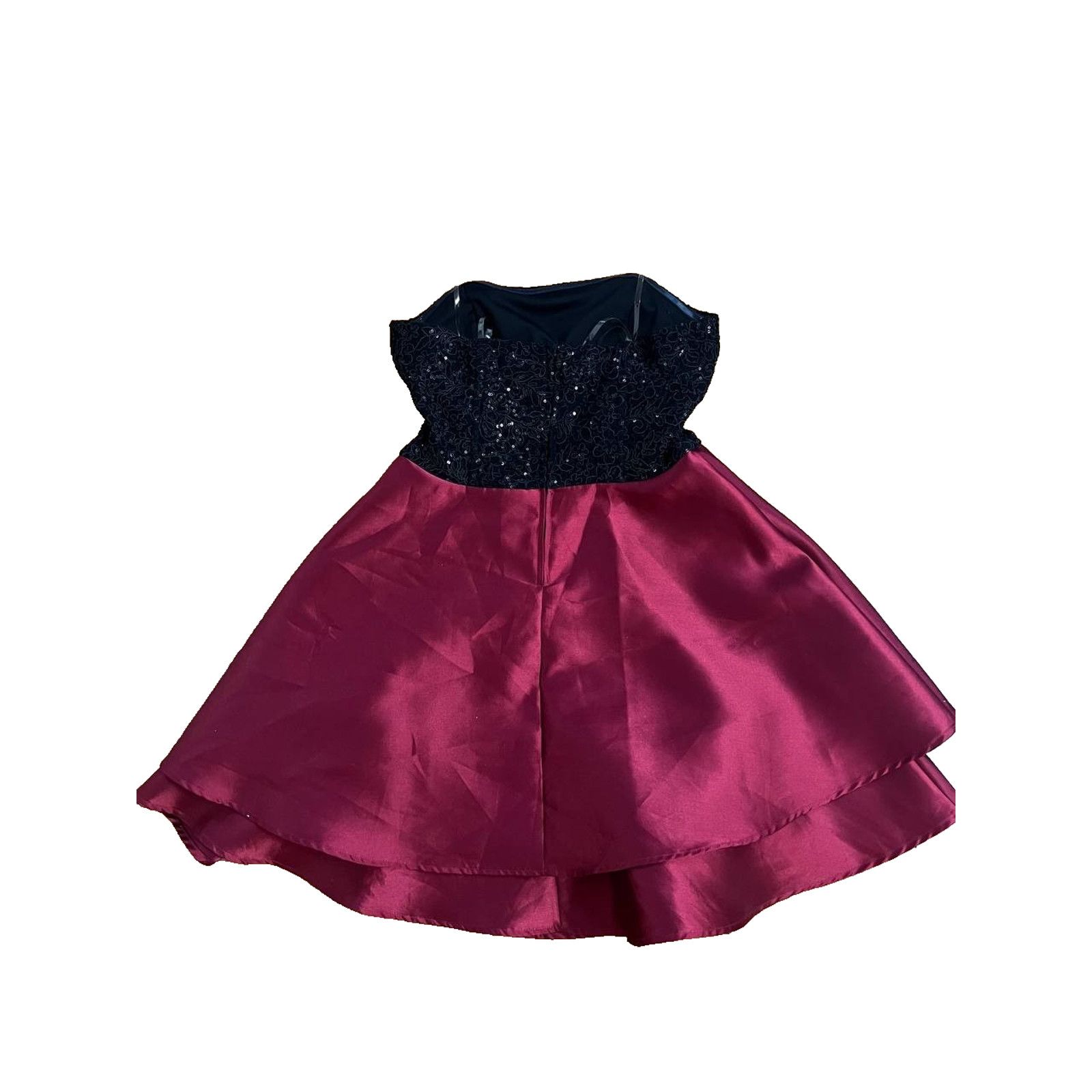 & Other Stories Speechless Women Size 9 Black/Red Strapless Babydoll A001958 Size M / US 6-8 / IT 42-44 - 5 Thumbnail
