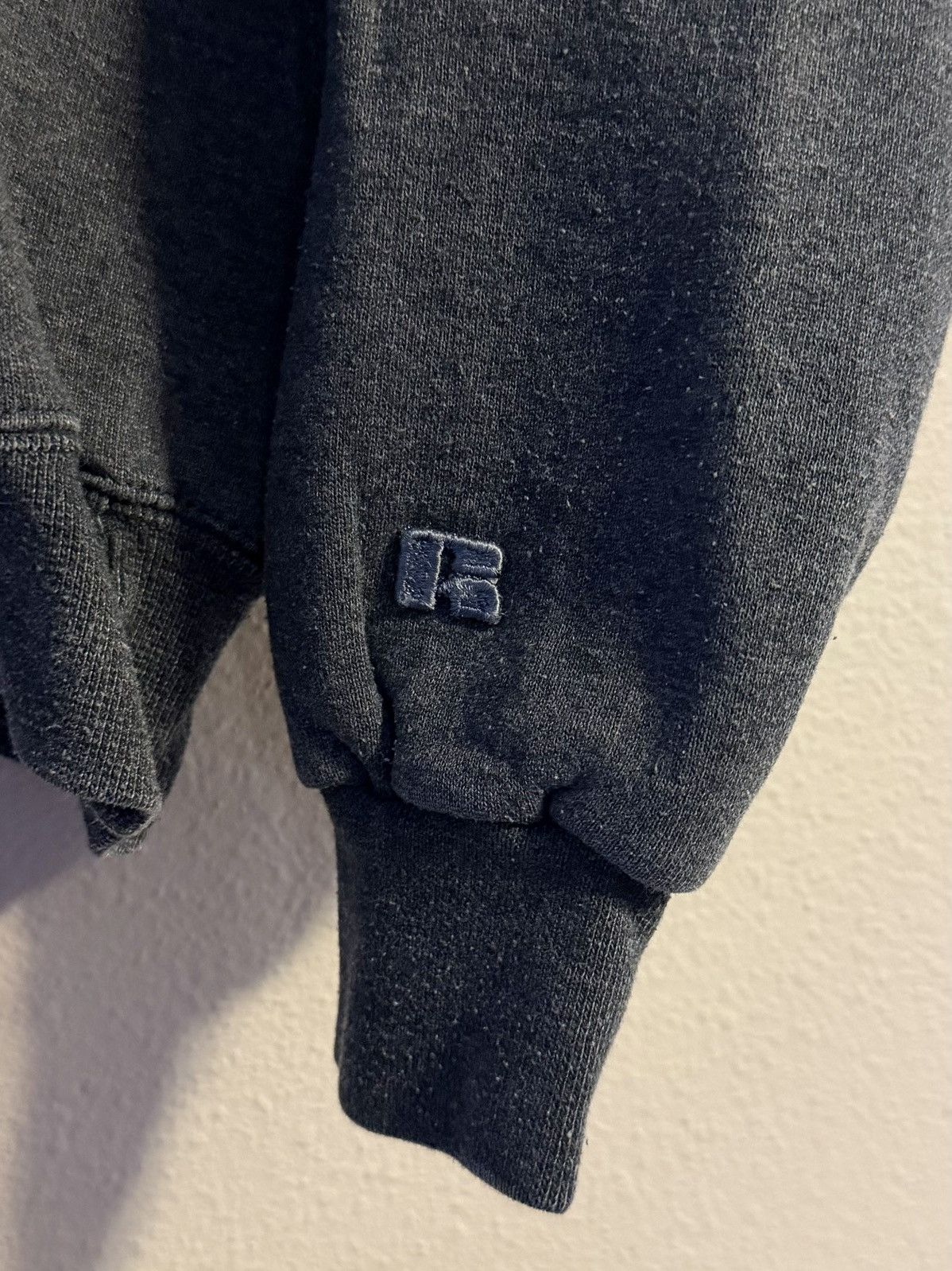 Russell Athletic 70s dark gray blank crewneck sweatshirt made in usa Size US M / EU 48-50 / 2 - 5 Thumbnail