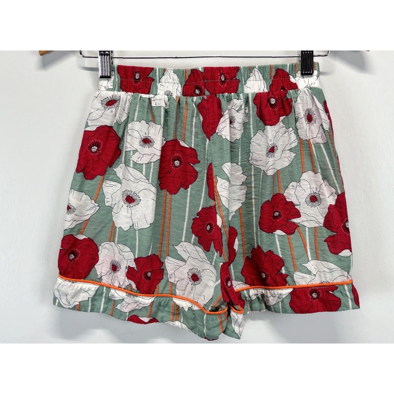 Harmony LOVE + HARMONY Floral Pajama Set Medium Multicolor Short Sleeve Women’s Size M / US 6-8 / IT 42-44 - 6 Thumbnail