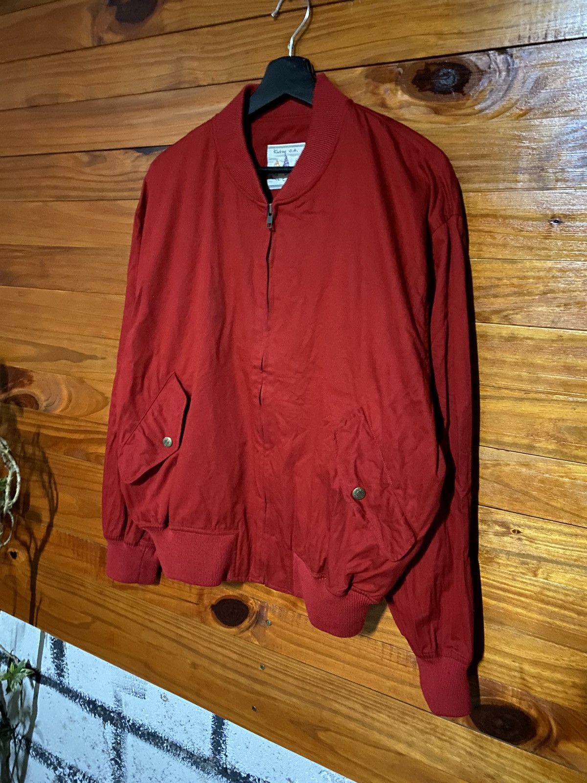 Japanese Brand Vintage Ketty S.A. Petit Coquilles Embroidered Bomber Jacket Size US L / EU 52-54 / 3 - 4 Thumbnail
