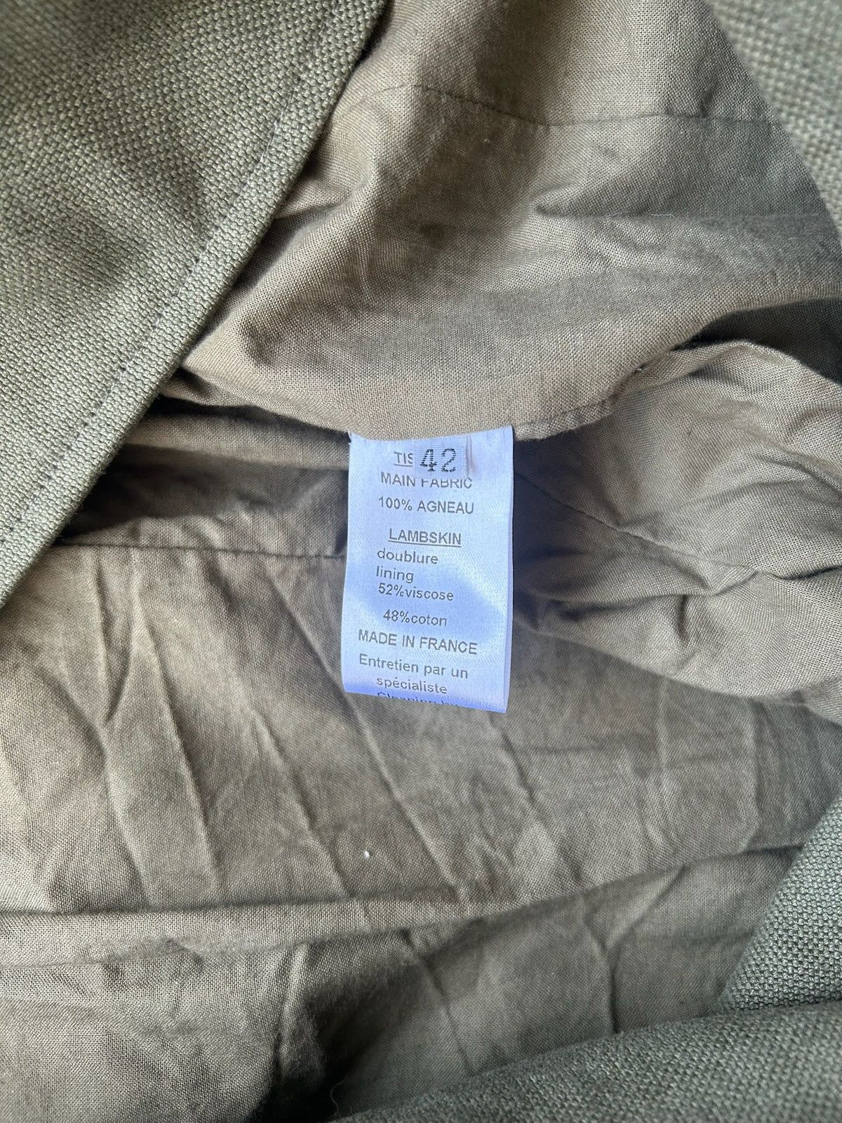 Balmain Balmain by Christophe Decarnin Studded Military Biker Jacket Size US XS / EU 42 / 0 - 6 Thumbnail