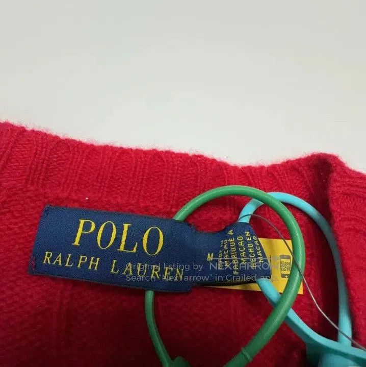 Polo Ralph Lauren Polo Ralph Lauren Red Pony Embroidered Sweater. Size US M / EU 48-50 / 2 - 2 Thumbnail