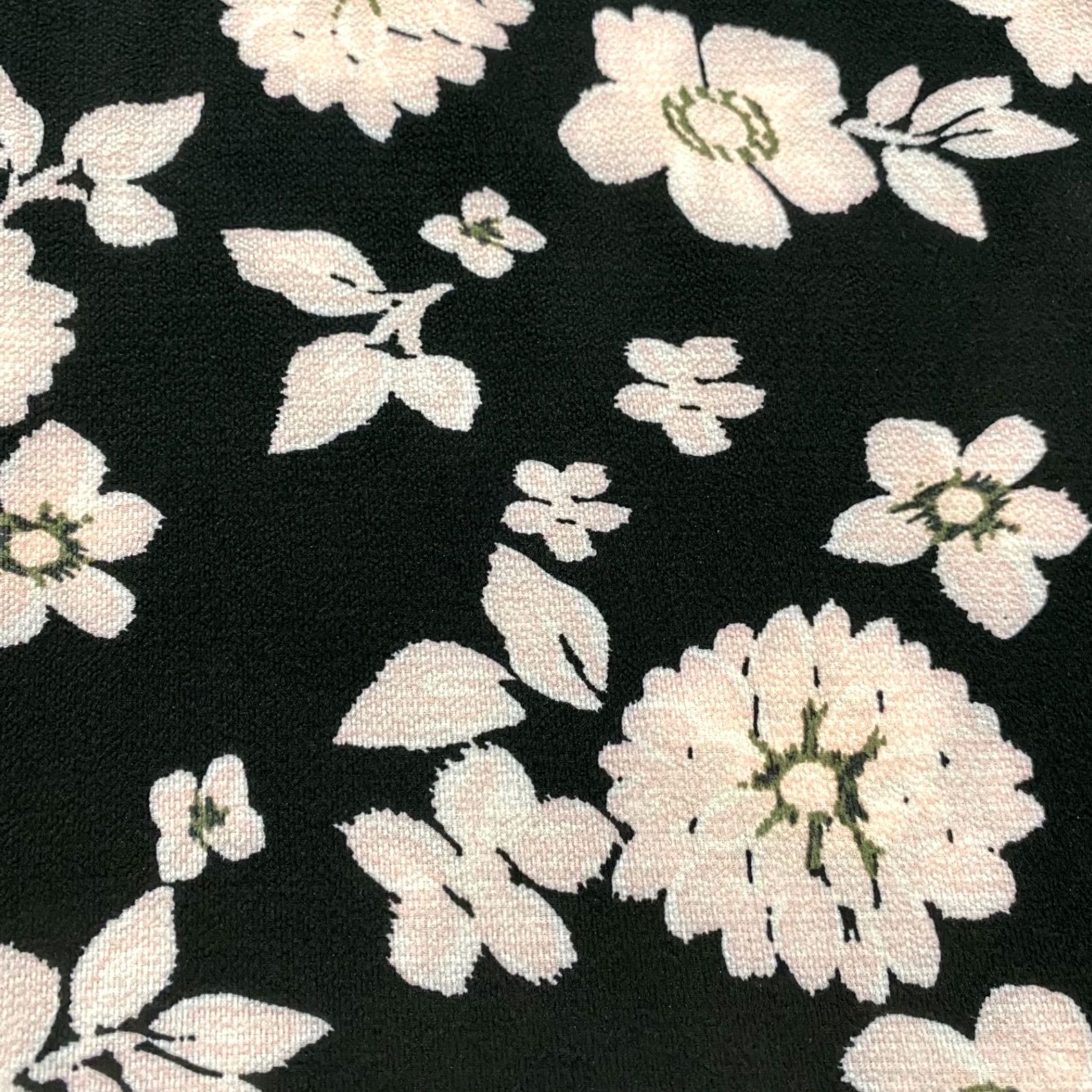 Sanctuary Social Standard by Sanctuary Shirt Womens Small Black Floral Peasant NWT Size S / US 4 / IT 40 - 7 Thumbnail