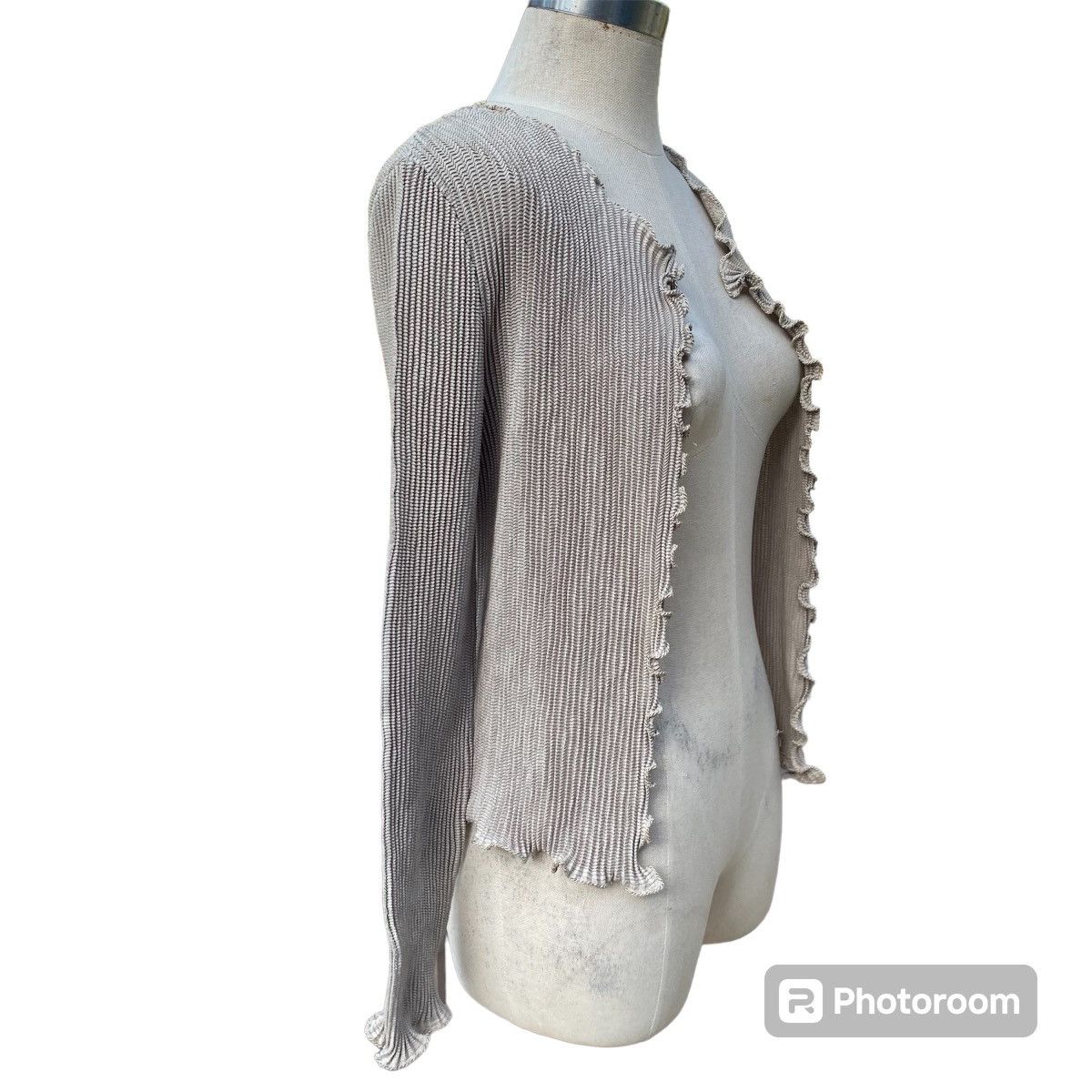 Japanese Brand Specchio pleats cardigan Size S / US 4 / IT 40 - 8 Thumbnail
