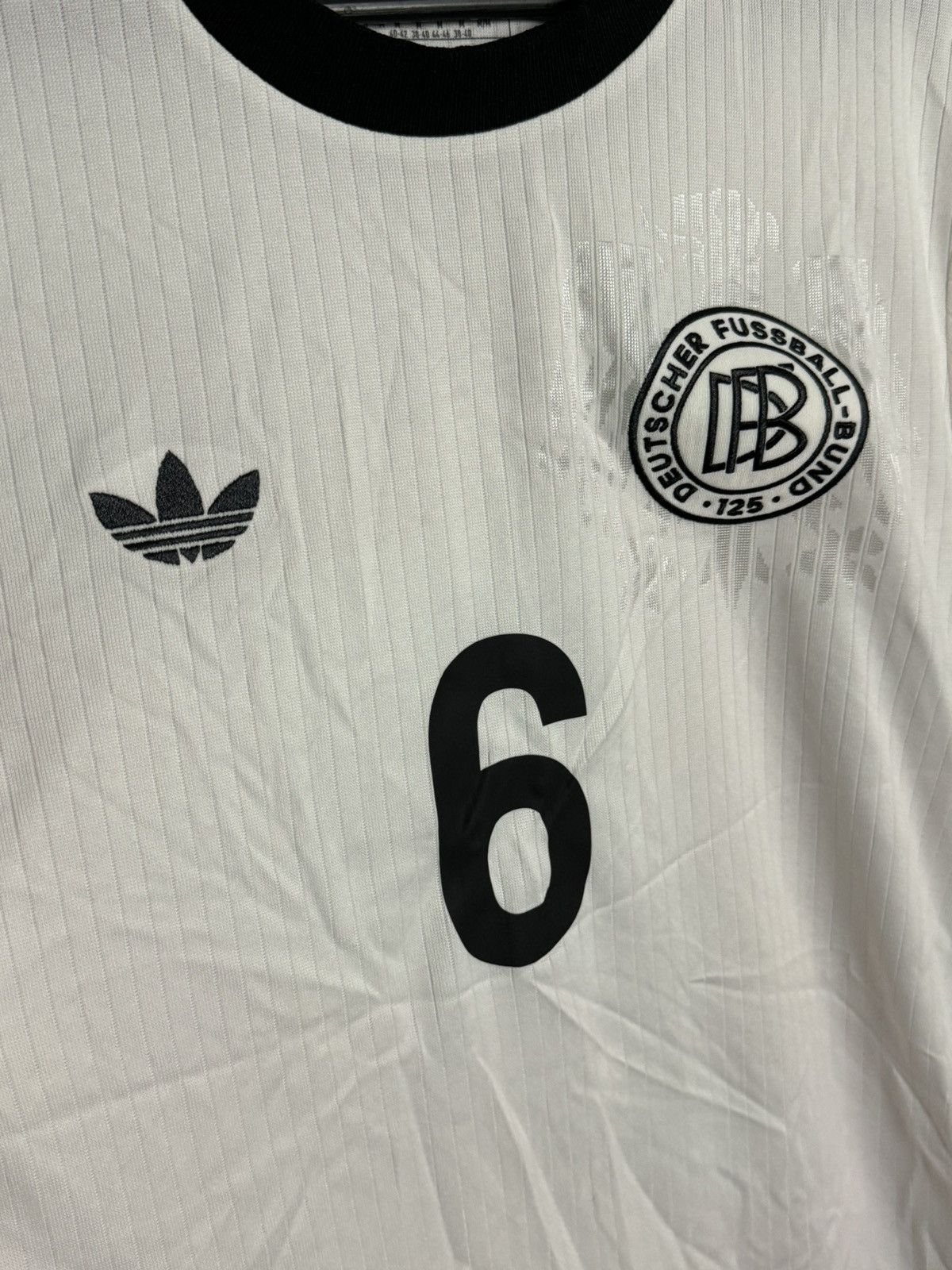 Adidas New Germany Anniversary 125 Kimmich Football Jersey T-Shirt Size M / US 6-8 / IT 42-44 - 4 Thumbnail