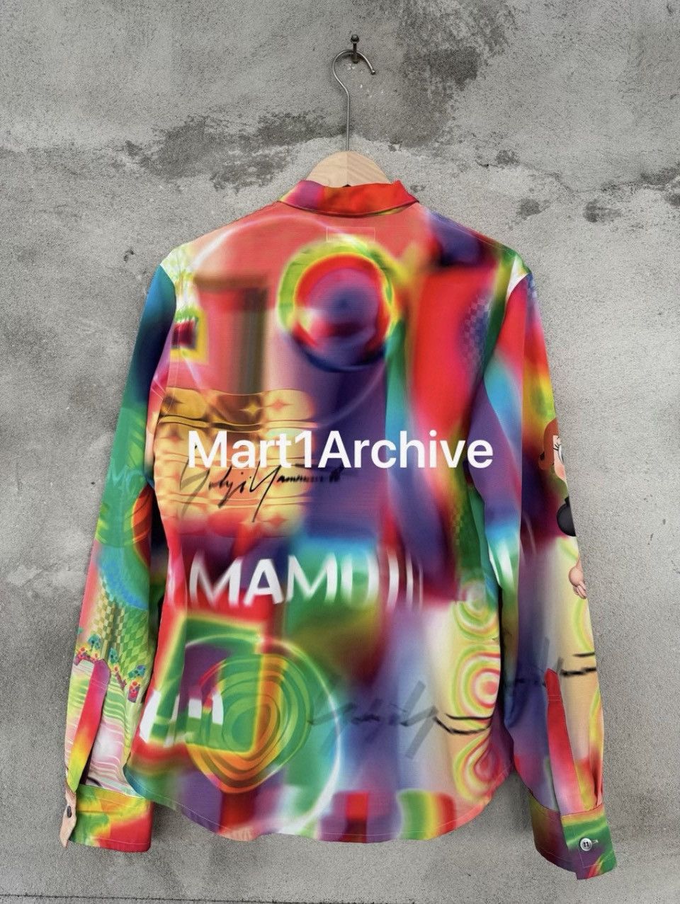 Yohji Yamamoto Yohji Yamamoto 02SS LSD Sakeo Tsusumura Psychedelic Shirt Size US L / EU 52-54 / 3 - 2 Thumbnail