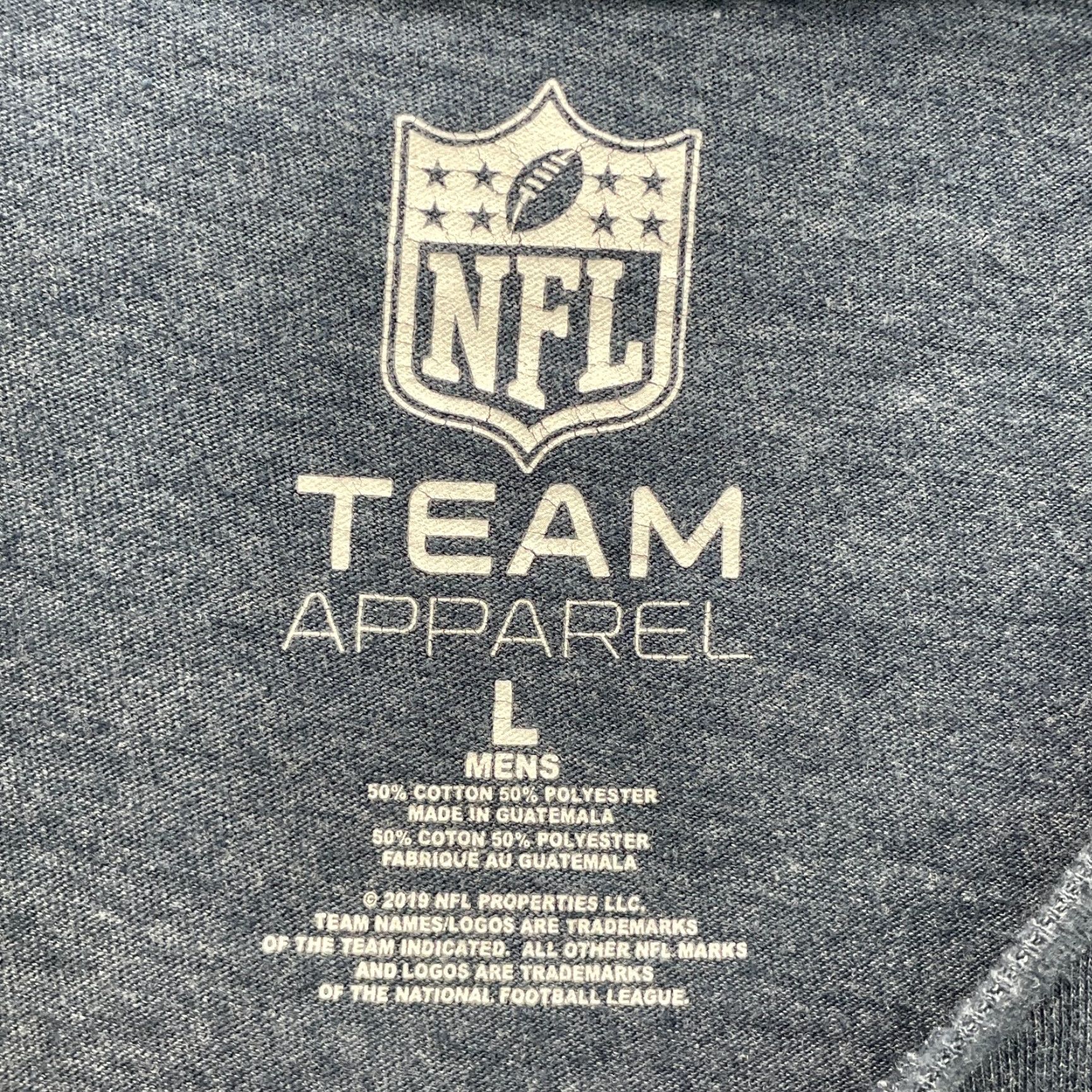 NFL NFL Chicago Bears T-Shirt Mens Large Blue Retro Y2K Football Training Sportswear Shirt Size US L / EU 52-54 / 3 - 4 Thumbnail