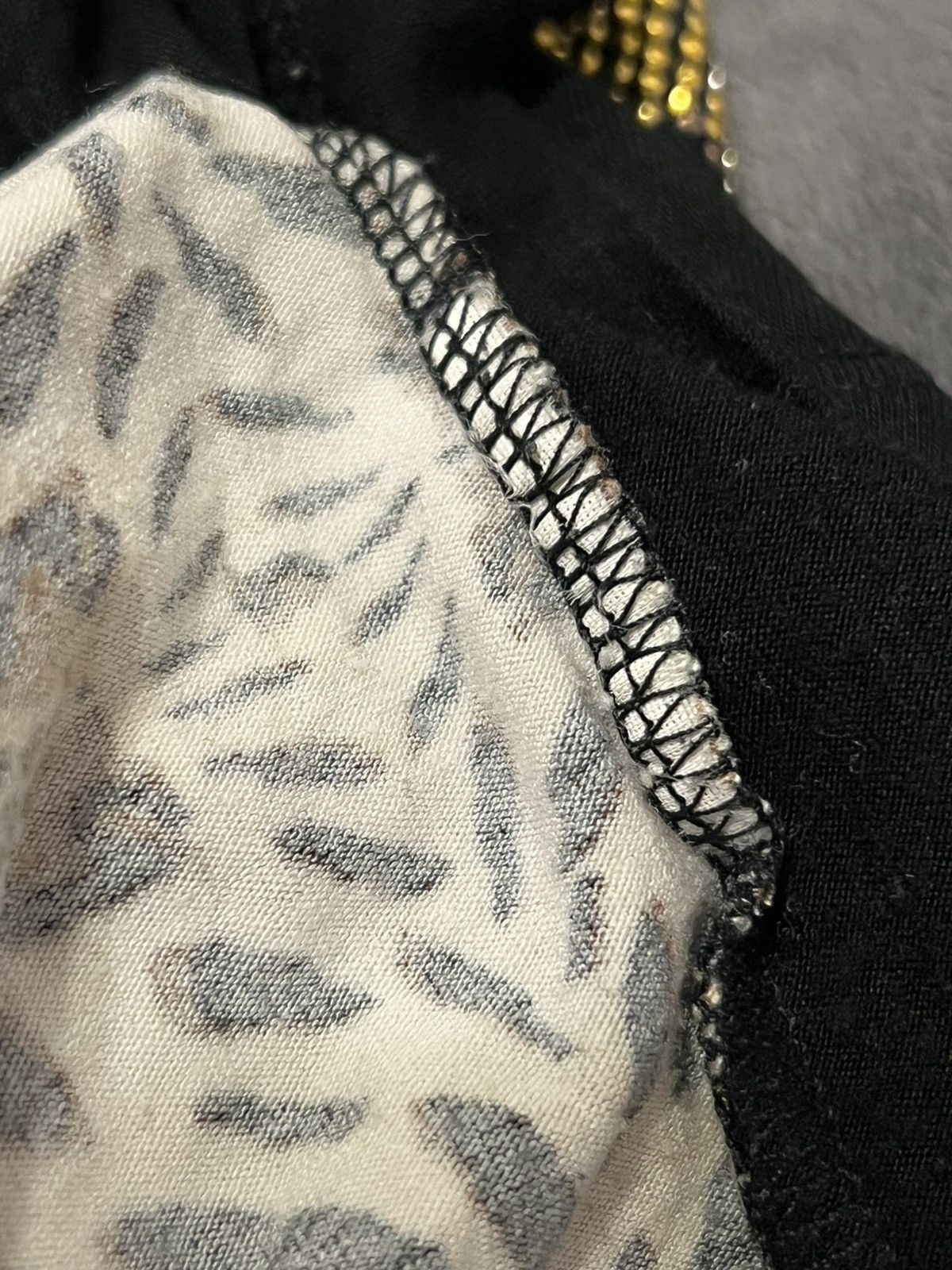 Roberto Cavalli Striking Black Roberto Cavalli Rhinestone Tiger Tank Top Size S / US 4 / IT 40 - 3 Thumbnail