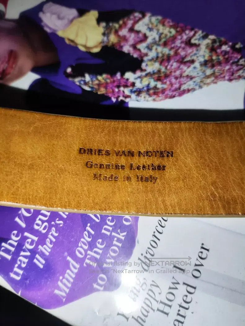 Dries Van Noten Dries Van Noten White Belt Size ONE SIZE - 4 Thumbnail