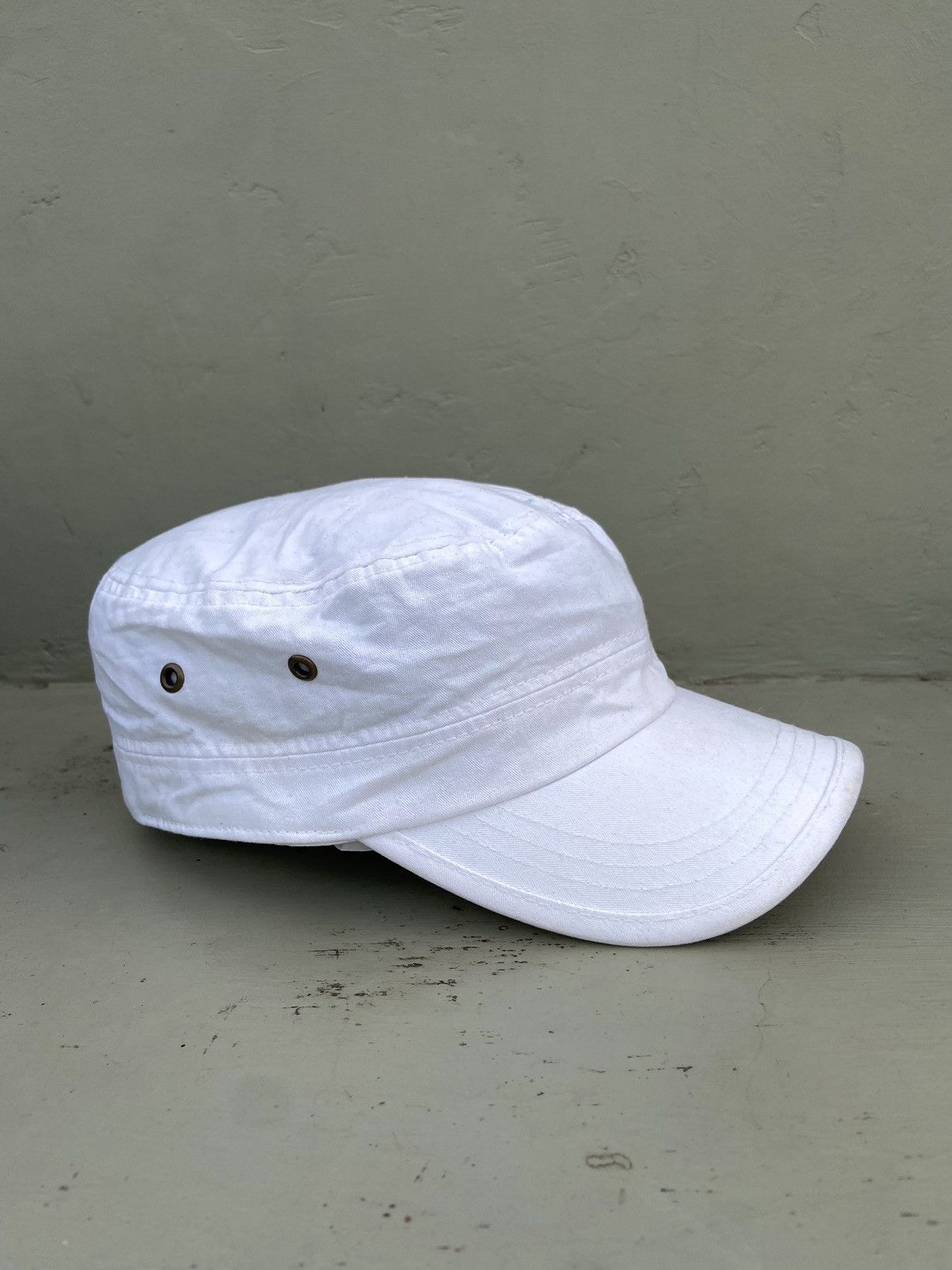 Le Grande Bleu (L.G.B.) 2000s button studded patrol hat Size ONE SIZE - 5 Thumbnail