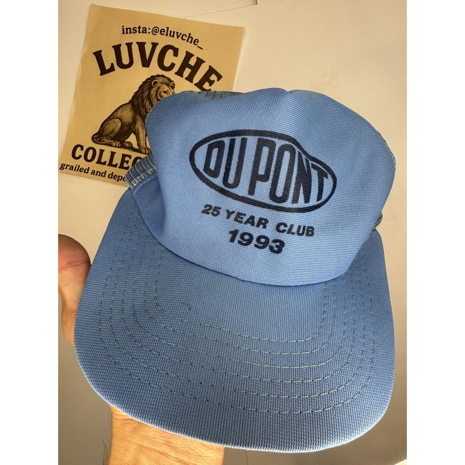 New Era VINTAGE DuPont Hat Cap Snap Back Trucker 25 Year Club 1993 Size ONE SIZE - 1 Thumbnail