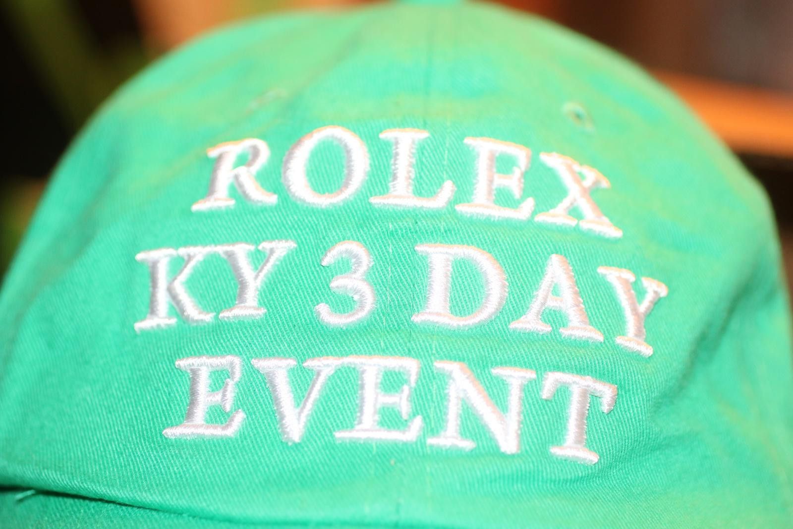 Other Vintage Men Rolex AdjustablStrapback Hat KY Three Day Event Size ONE SIZE - 2 Thumbnail