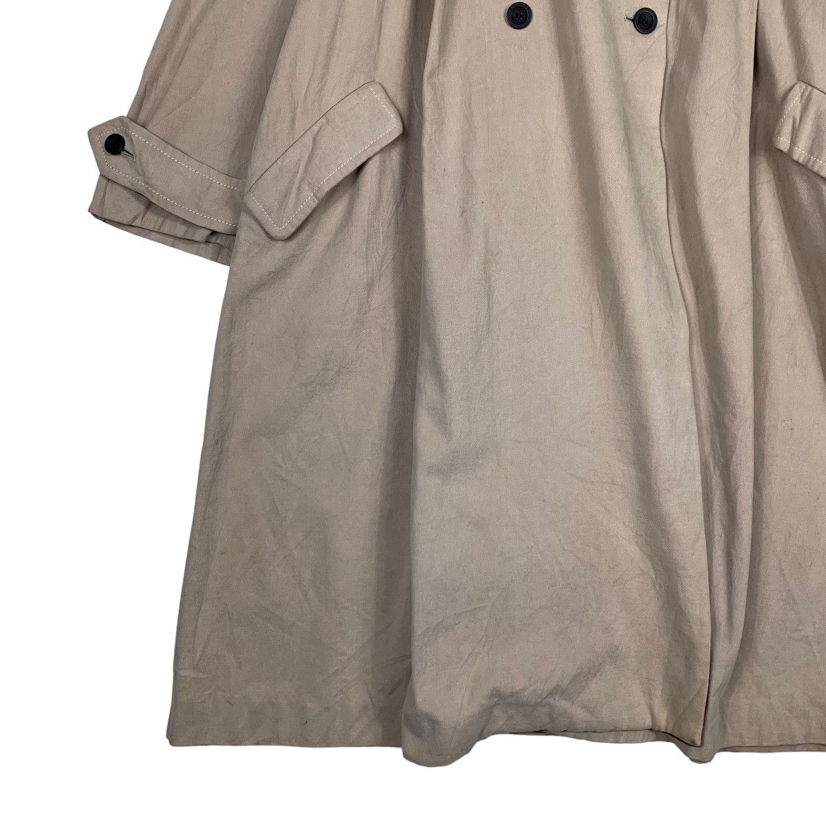 Japanese Brand MONDRIAN. Italy Double Breasted Long Coat #0409-C19 Size US L / EU 52-54 / 3 - 3 Thumbnail