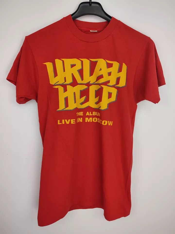 Vintage Vintage 1987 URIAH HEEP The Album Live in Moscow Tour Size US L / EU 52-54 / 3 - 6 Thumbnail