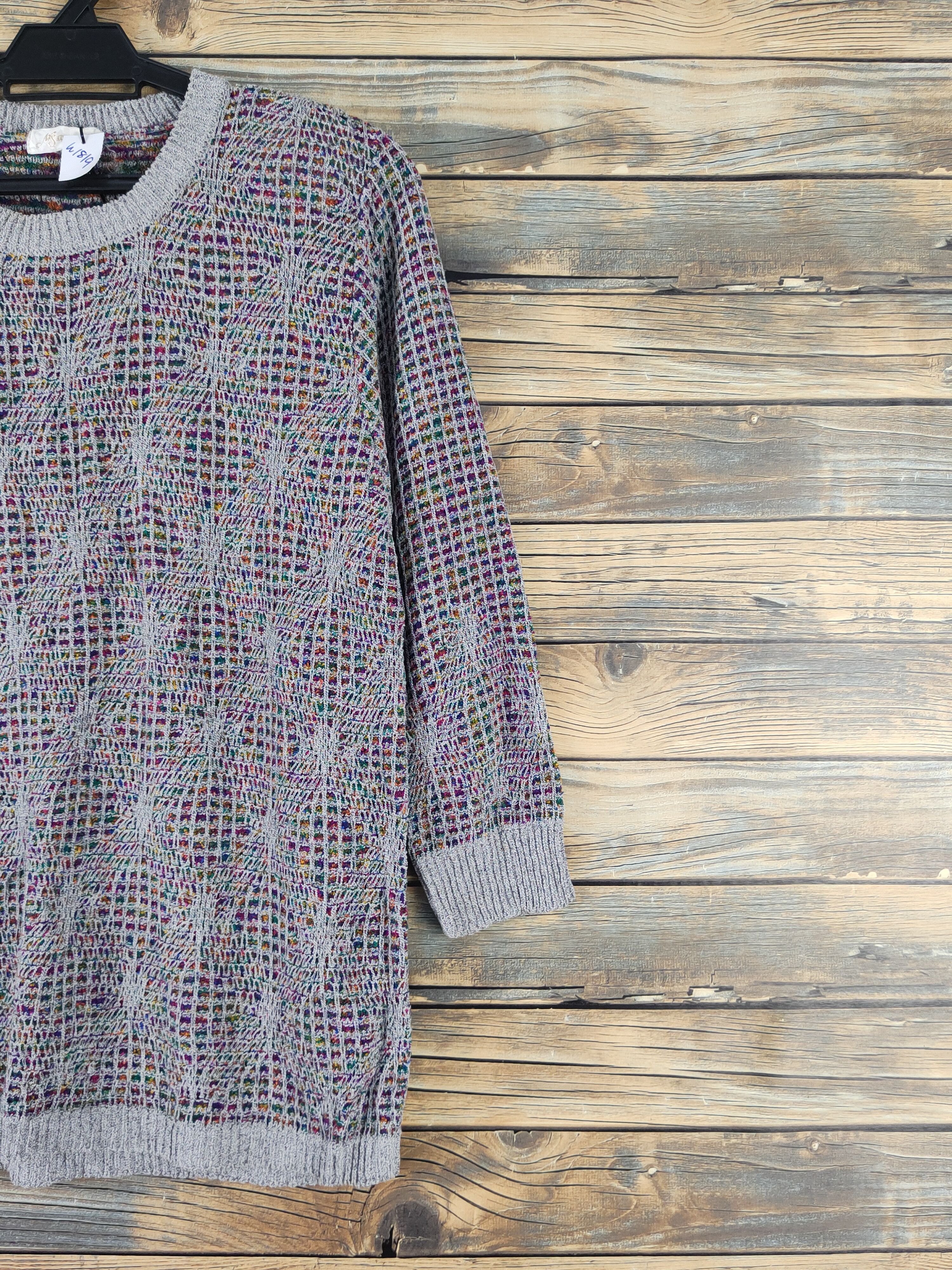 Vintage Arsamarans Gray Knitwear Sweatshirts #W1819 Size S / US 4 / IT 40 - 5 Thumbnail