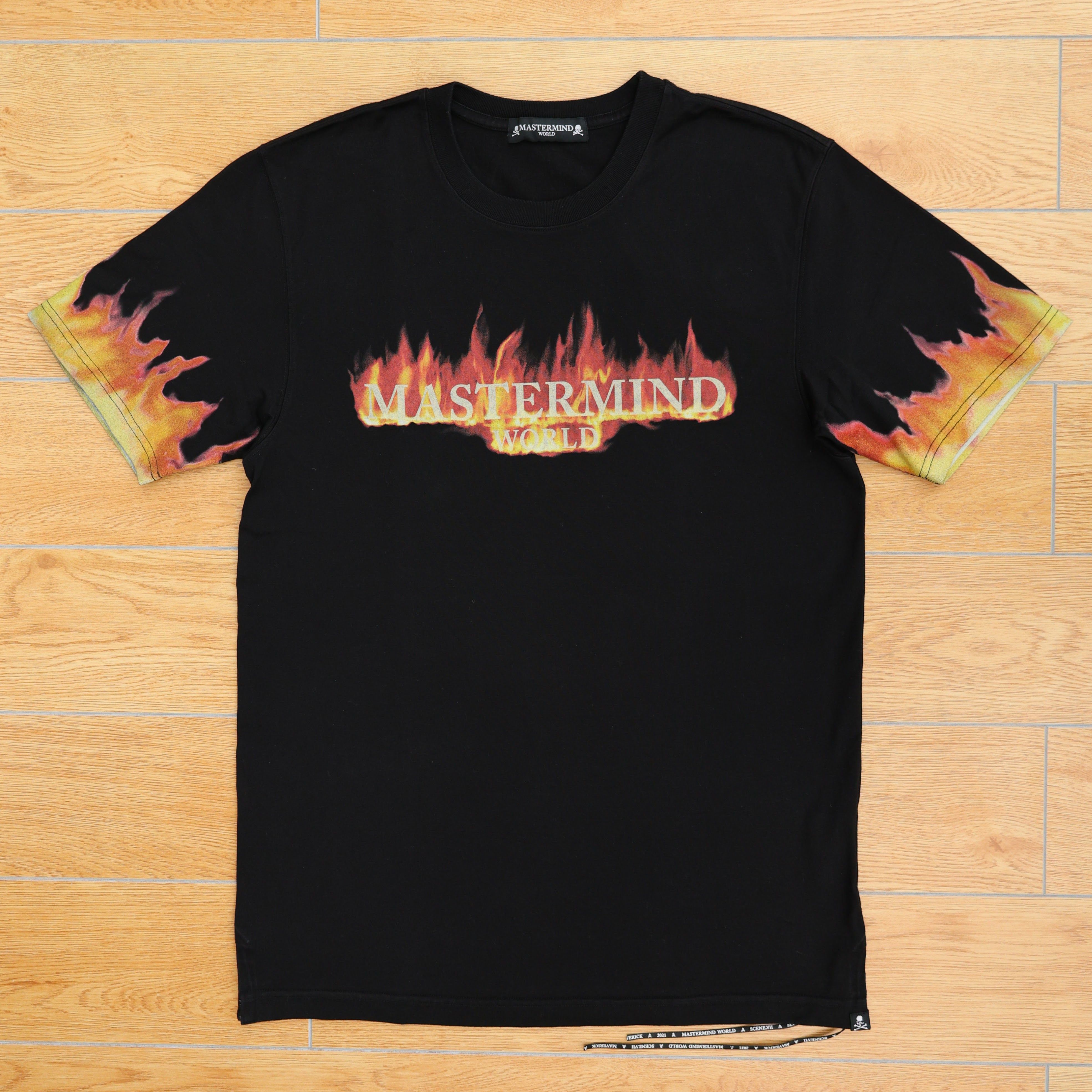 Mastermind World Mastermind World Japan Flame Skull T-Shirt Size US M / EU 48-50 / 2 - 1 Thumbnail
