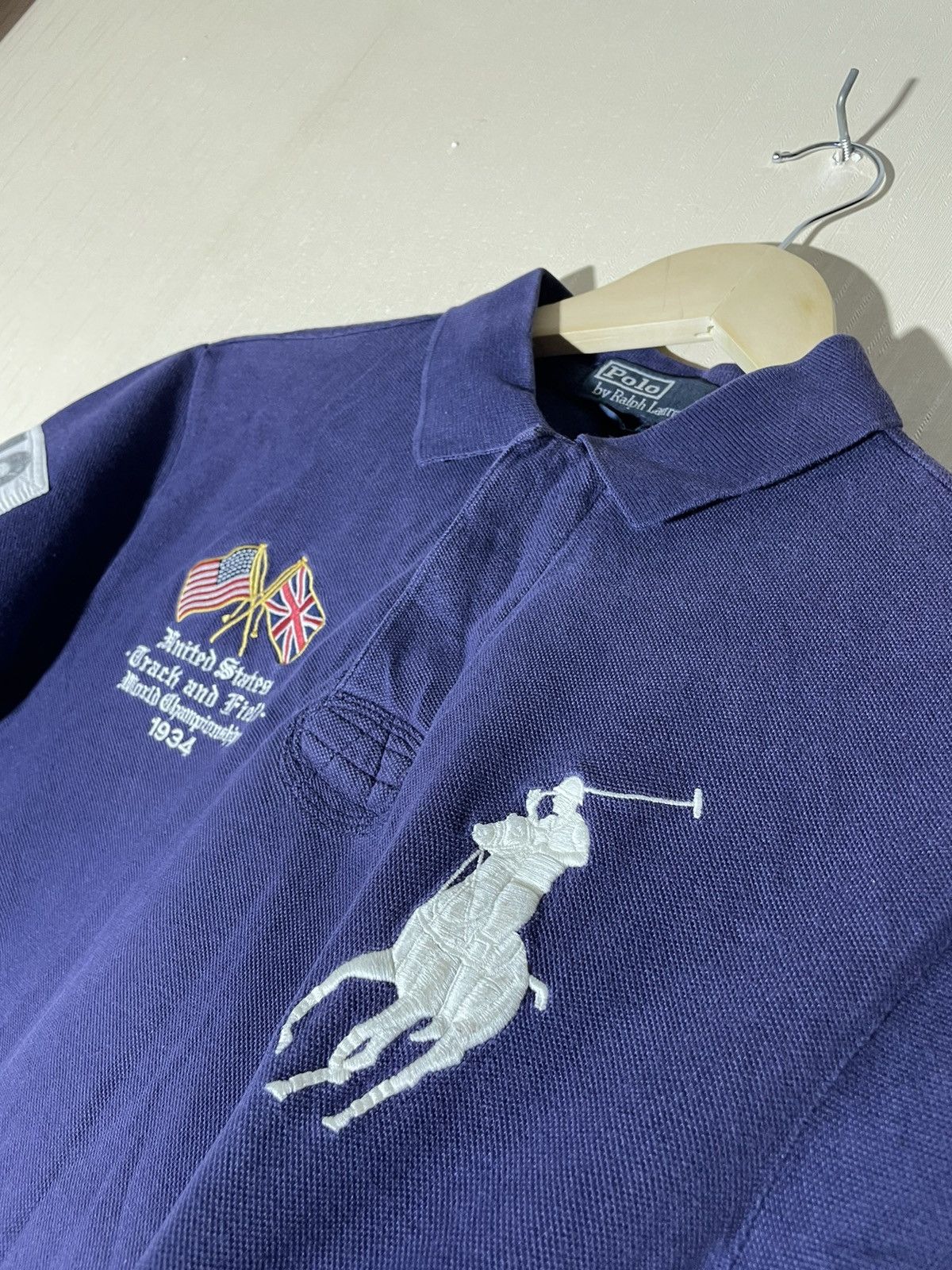 Polo Ralph Lauren × Vintage Polo Ralph Lauren USA vintage polo shirt 90s Size US M / EU 48-50 / 2 - 9 Thumbnail