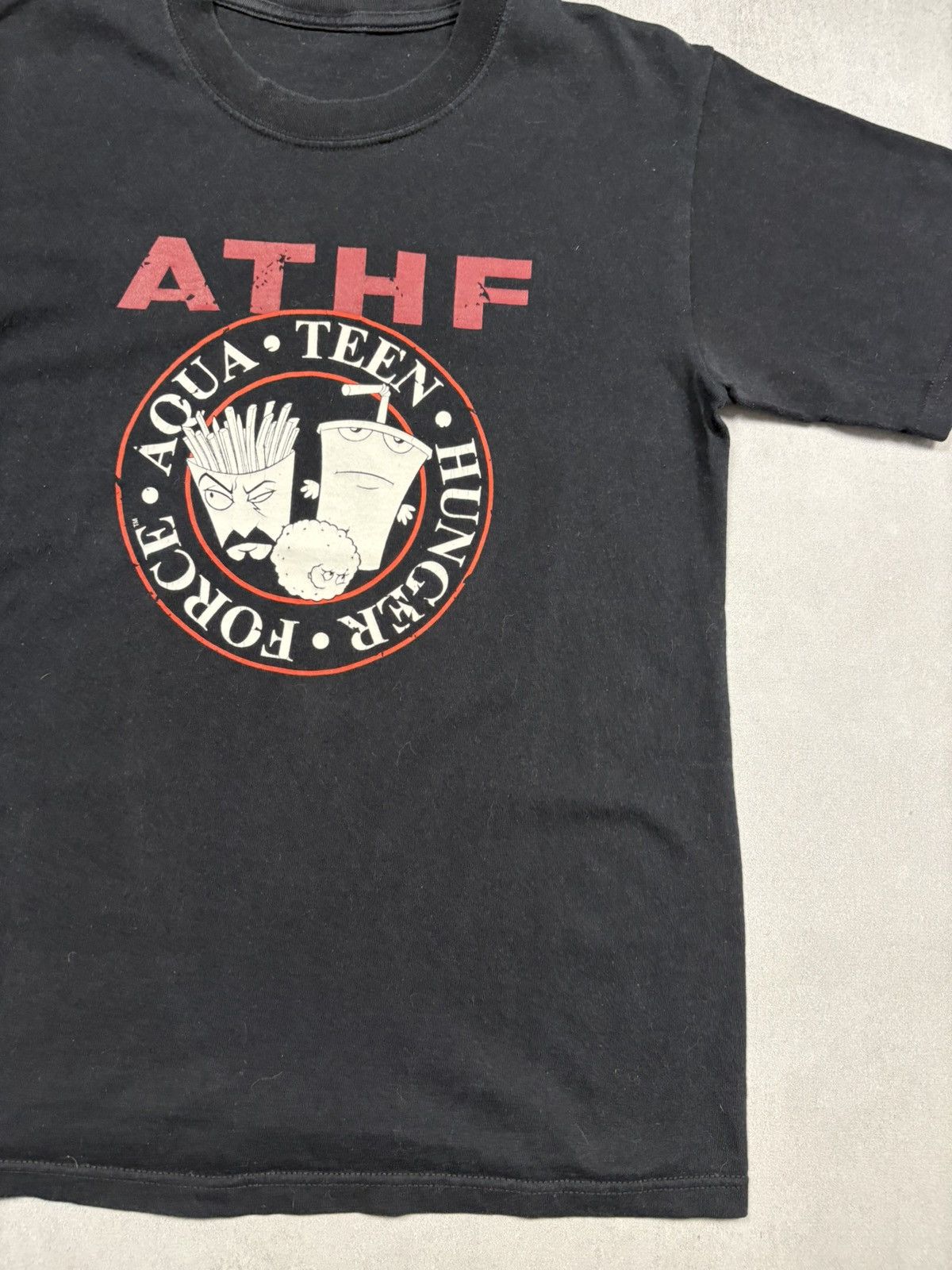 Cartoon Network Vintage 2005 Aqua Teen Hunger Force ATHF Graphic T-Shirt 00s Size US S / EU 44-46 / 1 - 4 Thumbnail