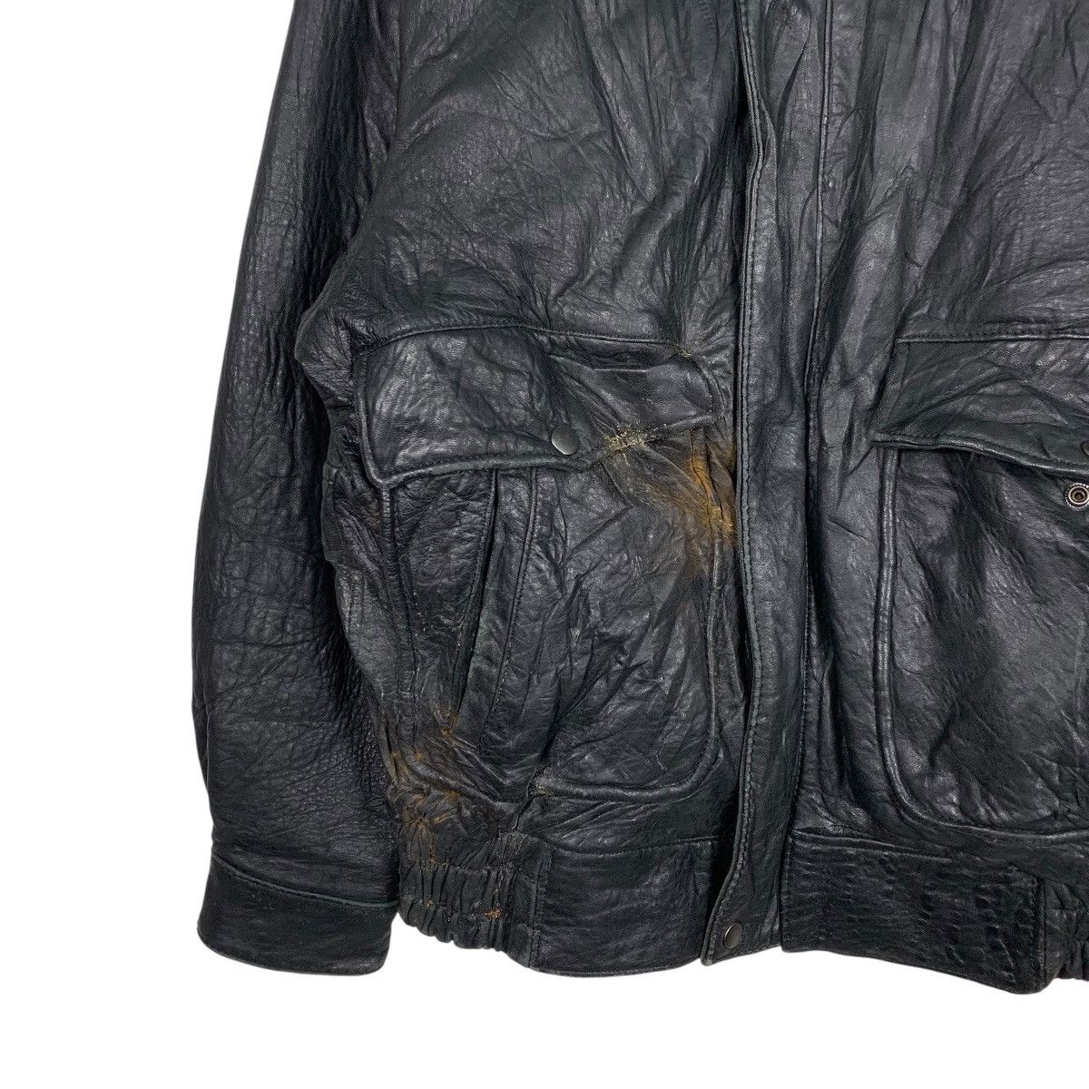 Japanese Brand Vintage Commander Aviator Leather Jacket Size US M / EU 48-50 / 2 - 3 Thumbnail