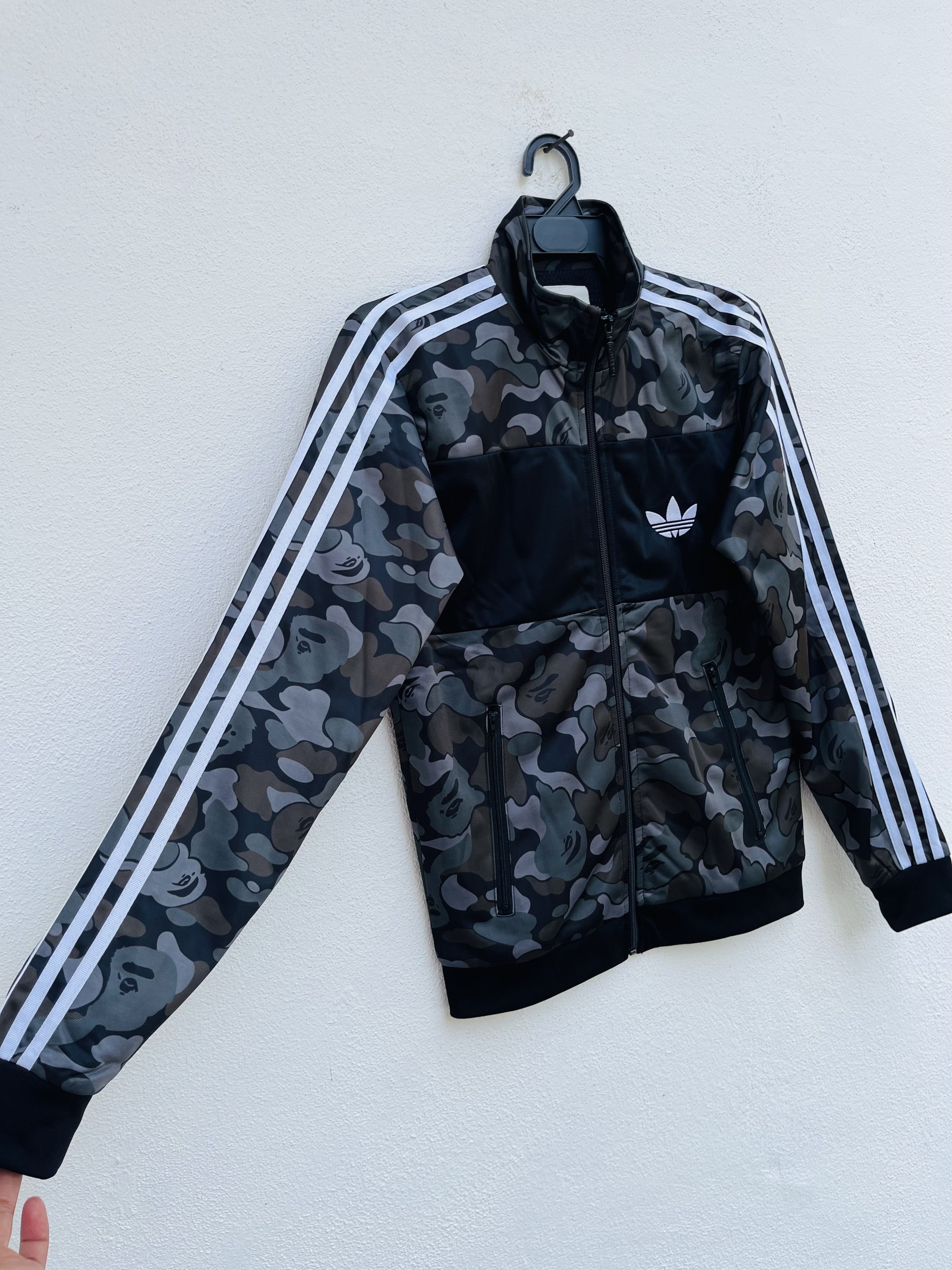 Adidas × Japanese Brand Vintage Adidas Bape Colabration Designed Fashion Style Size US M / EU 48-50 / 2 - 6 Thumbnail