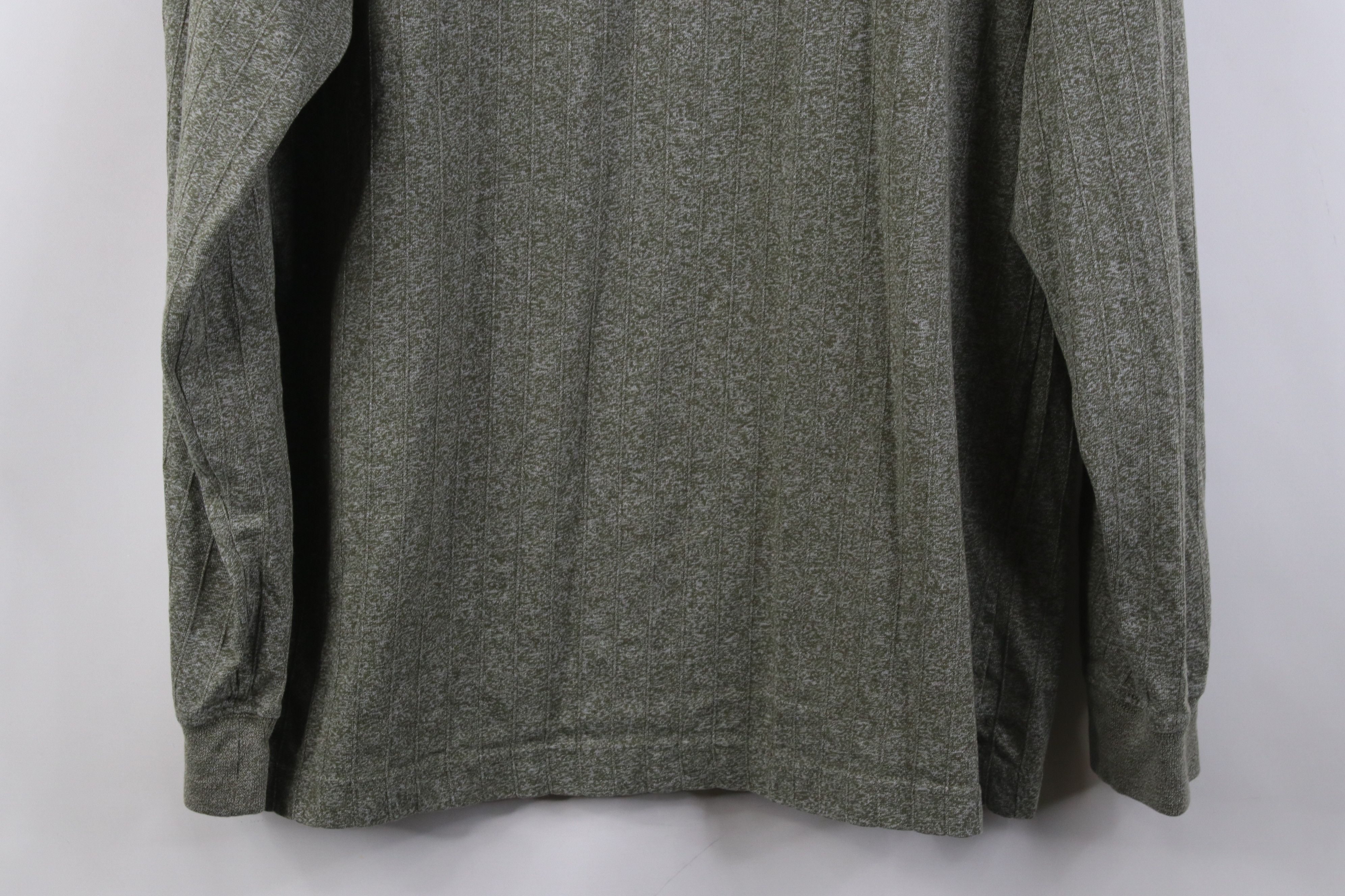 Other Vintage 90s Streetwear Knit Mock Neck Long Sleeve T-Shirt Size US M / EU 48-50 / 2 - 9 Thumbnail