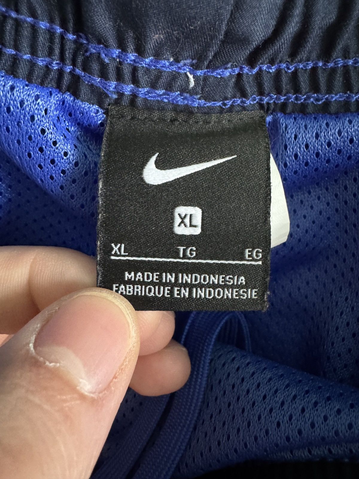Nike Men’s Nike Vintage Two-Tone Running Shorts Blue Size XL Size US 38 / EU 54 - 10 Thumbnail
