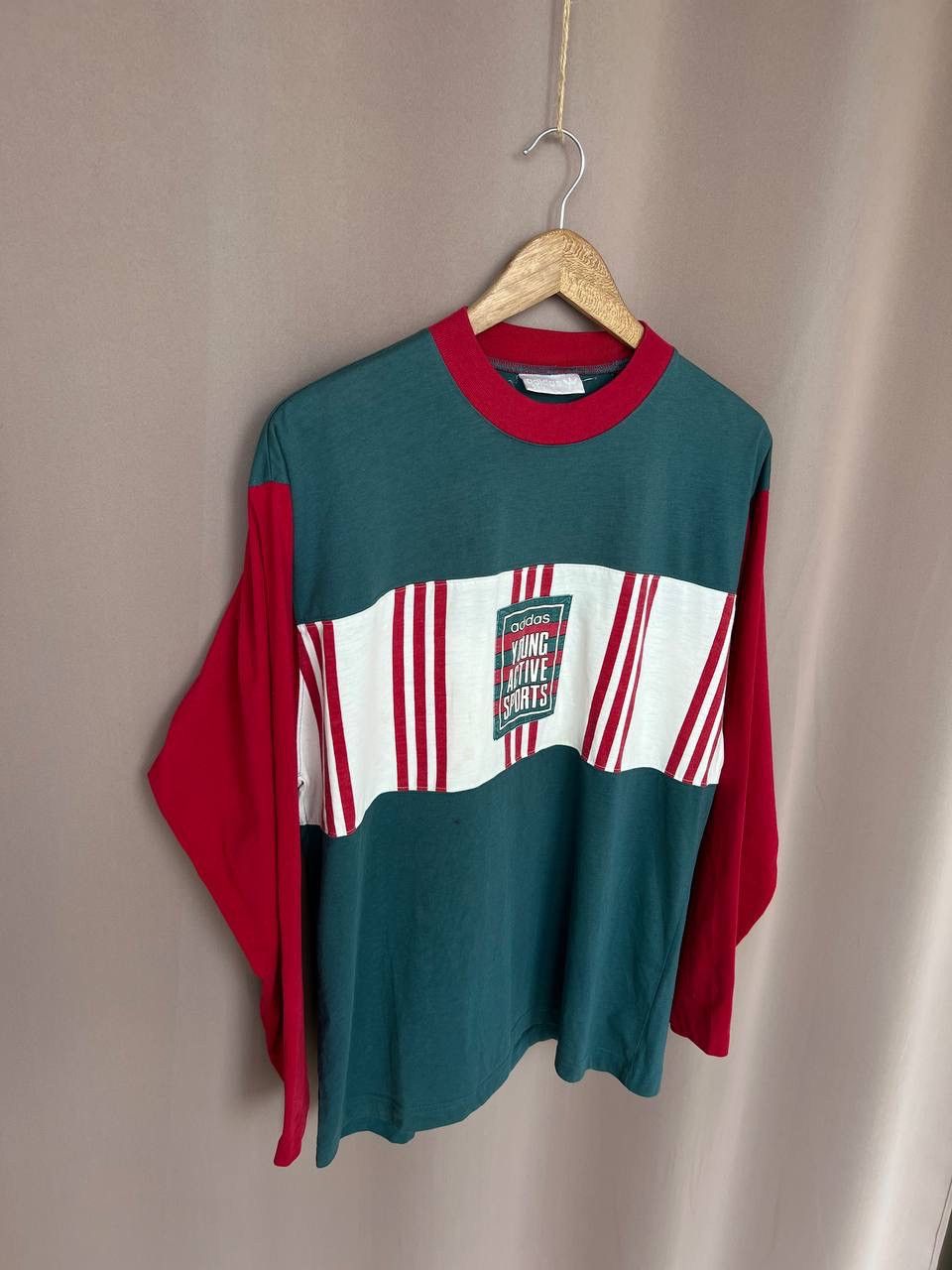 Adidas Adidas Young Active Sports Vintage Rare Long Sleeve Size S/M Size US S / EU 44-46 / 1 - 5 Thumbnail