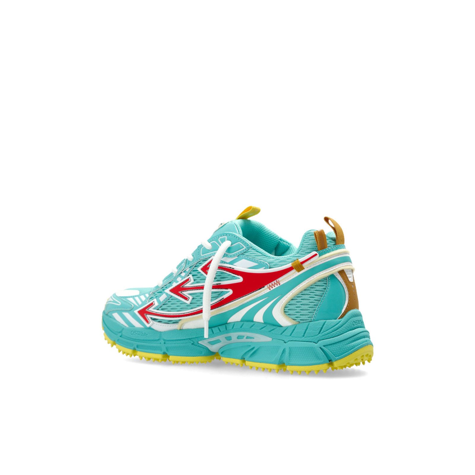 Off-White OFF-WHITE OW Be Right Back Mesh Green Sneakers New & Authent Size US 7 / IT 37 - 3 Thumbnail