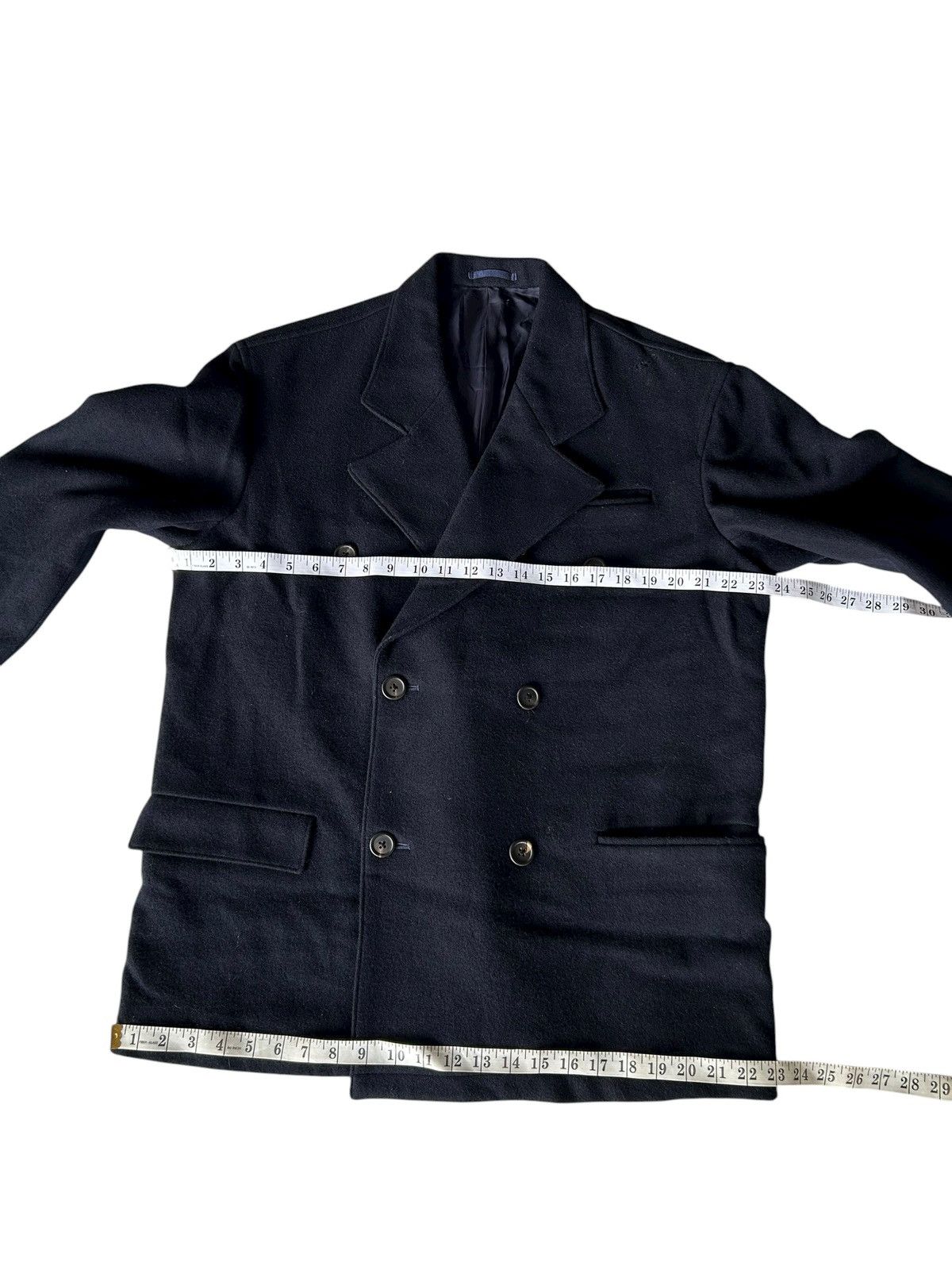 Yohji Yamamoto Y's Yohji Yamamoto Wool Jacket Coat Y's for men Size US S / EU 44-46 / 1 - 14 Thumbnail