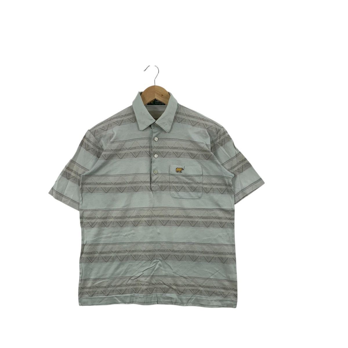 Golden Bear Vintage GOLDEN BEAR USA Jack Nicklaus Golf Aztec Polo Tee Size US M / EU 48-50 / 2 - 3 Thumbnail