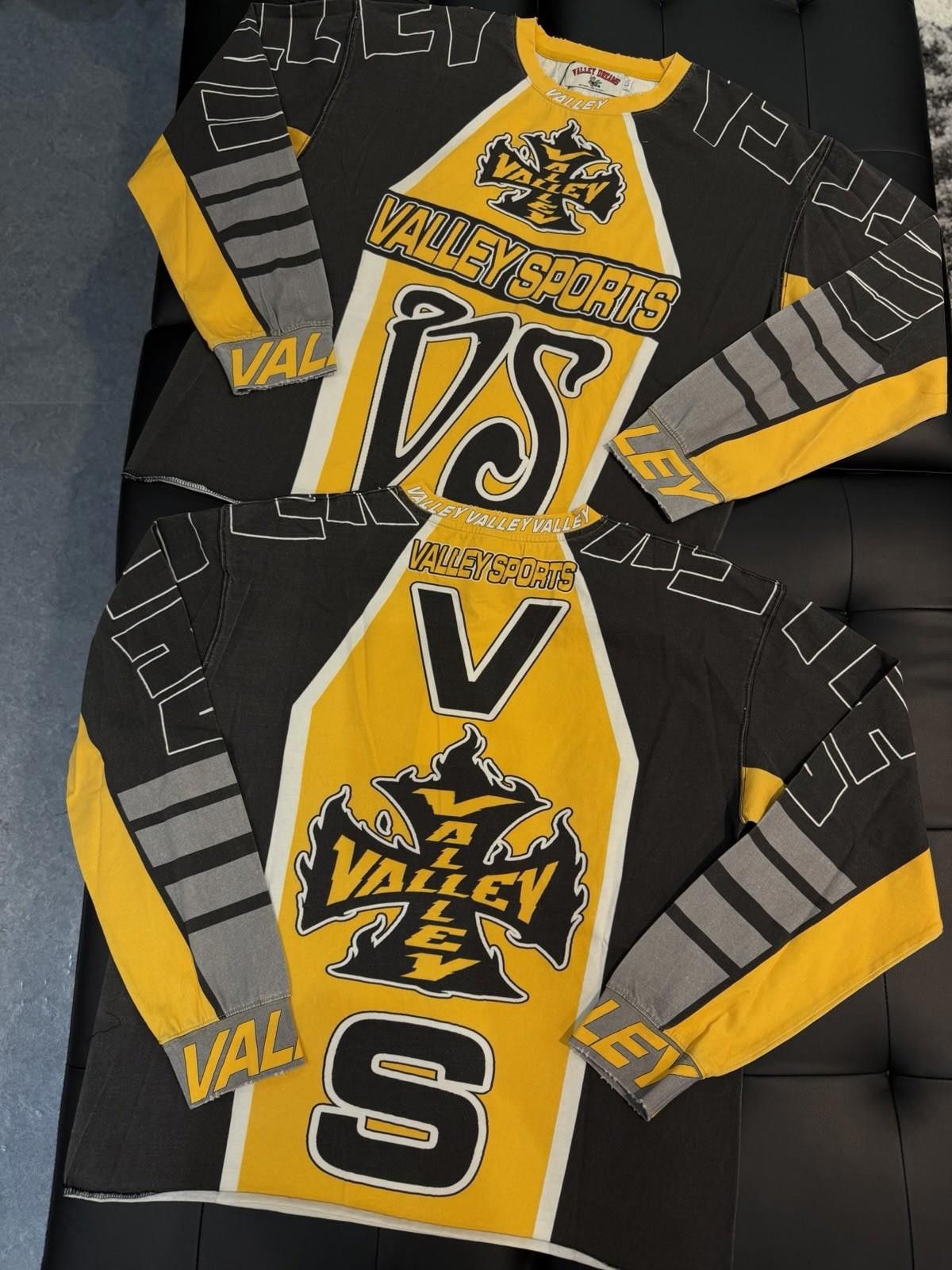 Vale Vale Forever Multicolored Long Sleeve Tee Black Yellow (L) Size US L / EU 52-54 / 3 - 9 Thumbnail