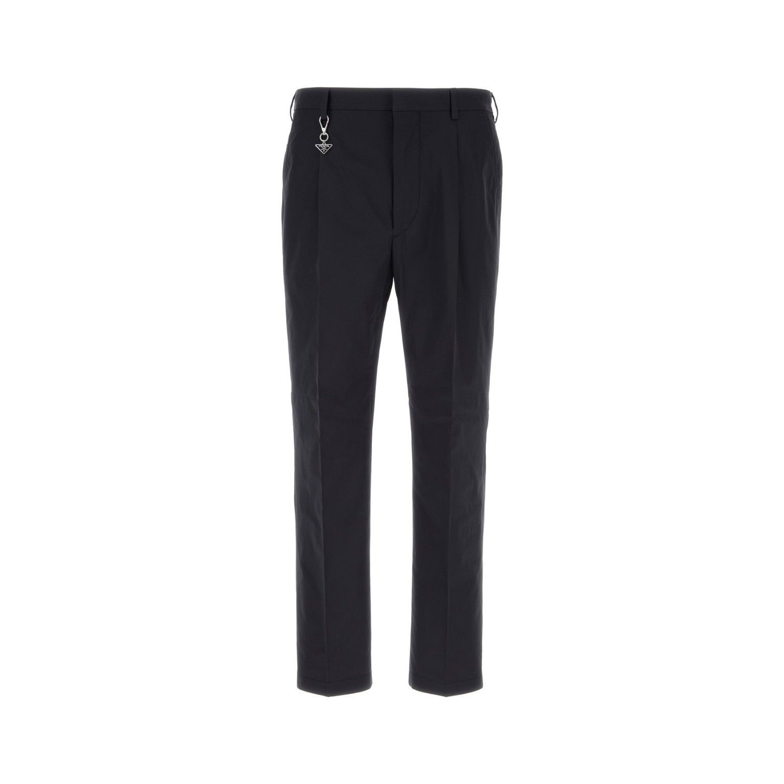 Prada PRADA Navy Blue Poplin Pants New & Authentic (Men's size:US Size US 34 / EU 50 - 1 Thumbnail