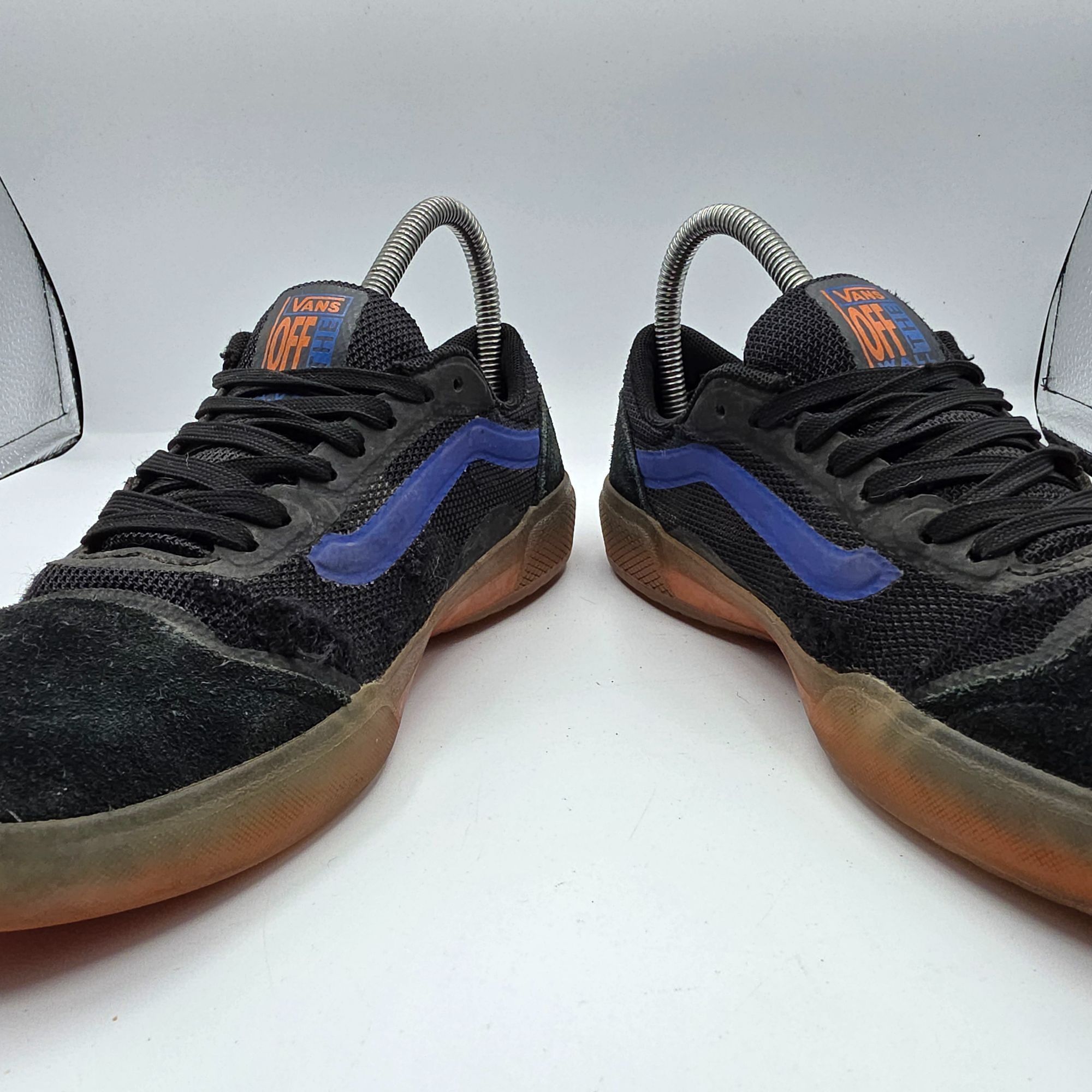 Vans Vans Ave Pro Mens Size 6 Black Orange Athletic Shoes Skatebo Size US 6 / EU 39 - 2 Thumbnail