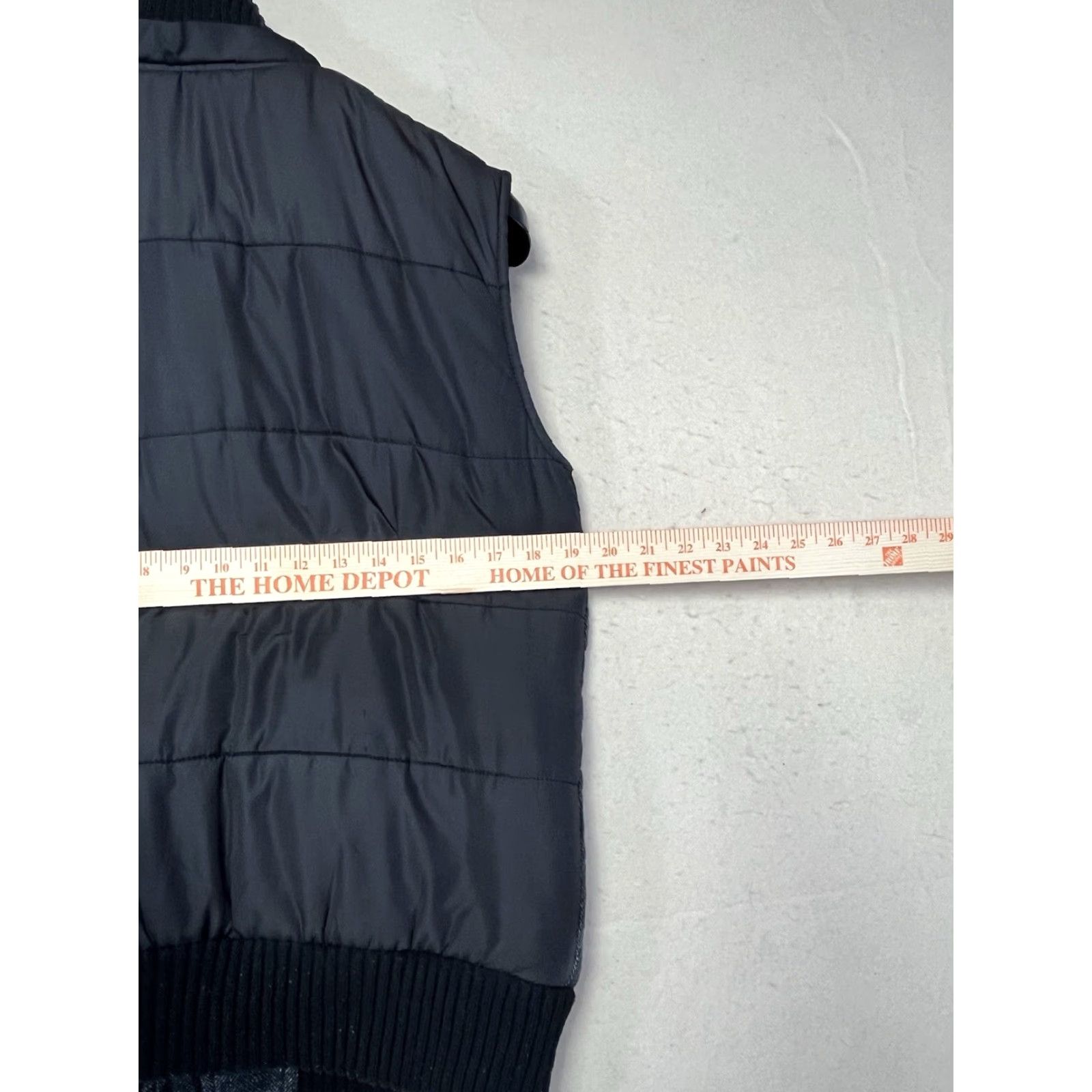 Zara Zara Vest Puffer Jacket Full Zip Black Wool Blend Lined M Men Gorpcore Utility Pockets Band Collar Size US M / EU 48-50 / 2 - 3 Thumbnail